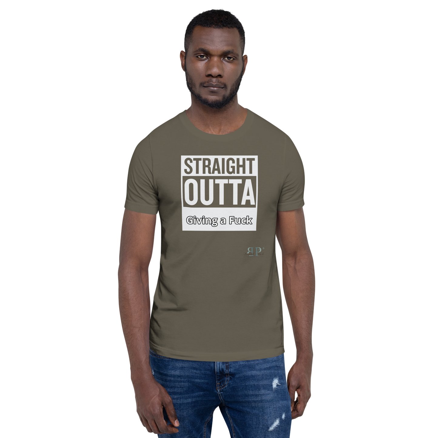 Straight Outta Giving a F*ck Unisex t-shirt