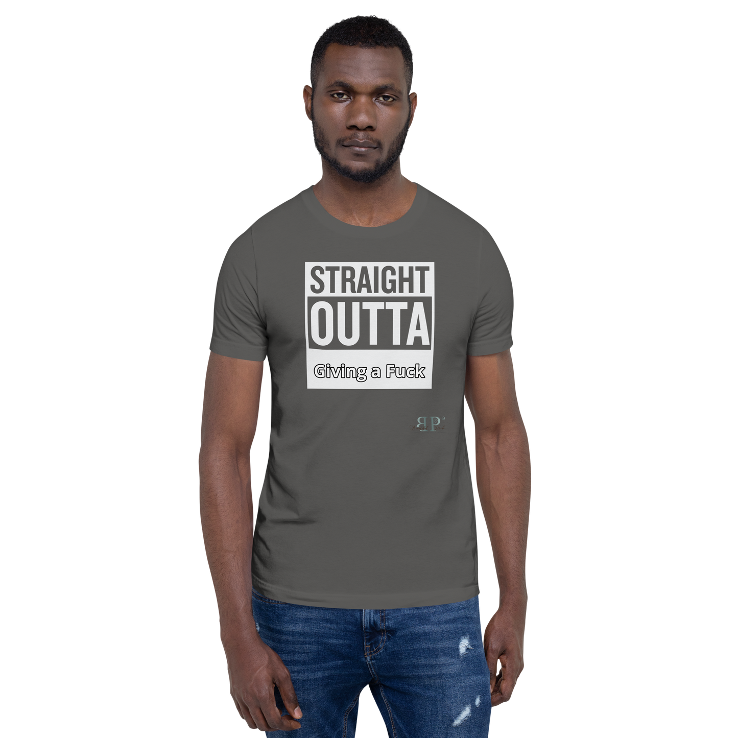 Straight Outta Giving a F*ck Unisex t-shirt