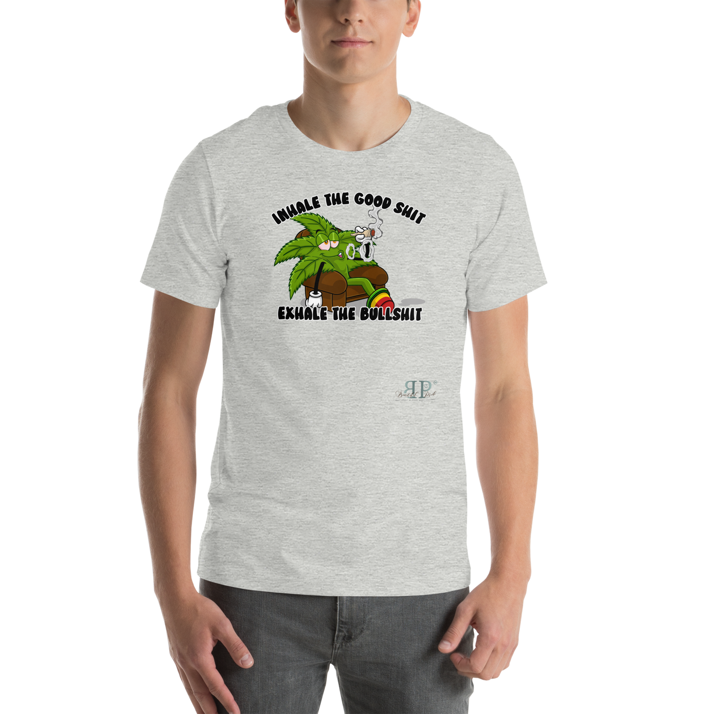 420: Inhale/Exhale Unisex t-shirt