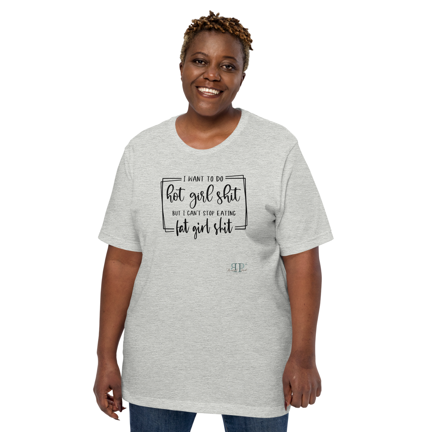 Hot Girl/Fat Girl Shit Unisex t-shirt