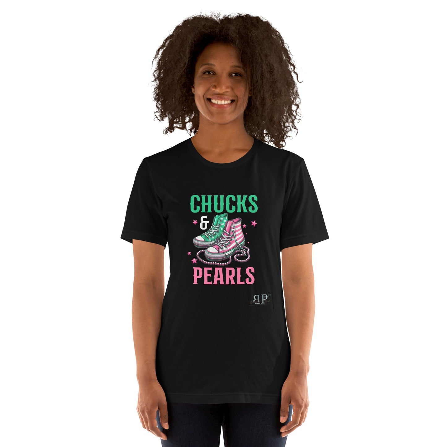 Chucks N Pearls Unisex t-shirt