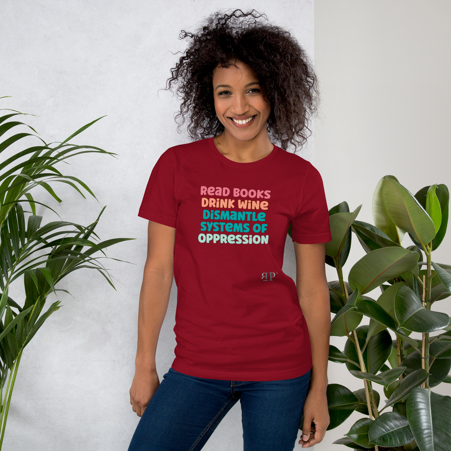 Read Books & Dismantle Oppression Unisex t-shirt