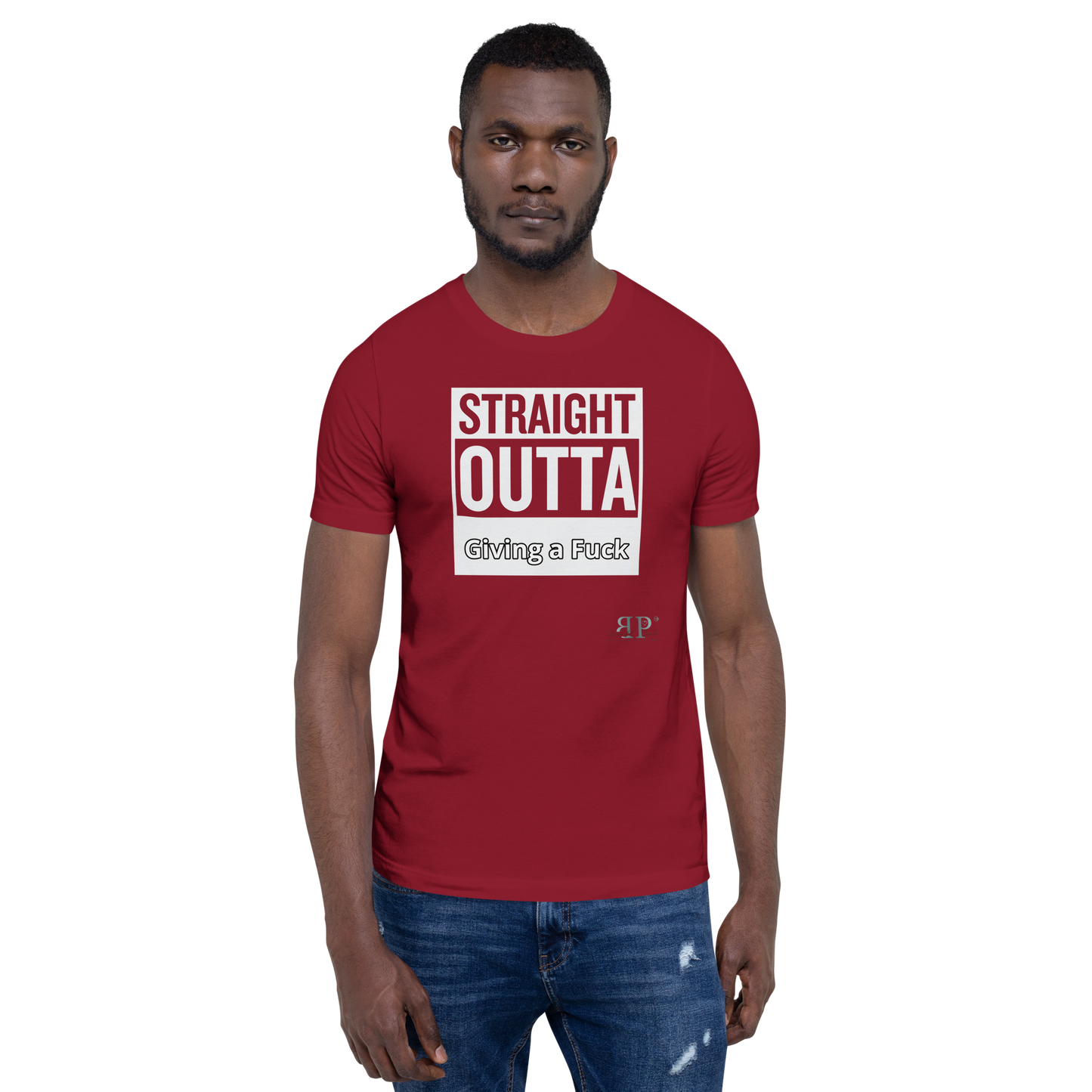 Straight Outta Giving a F*ck Unisex t-shirt