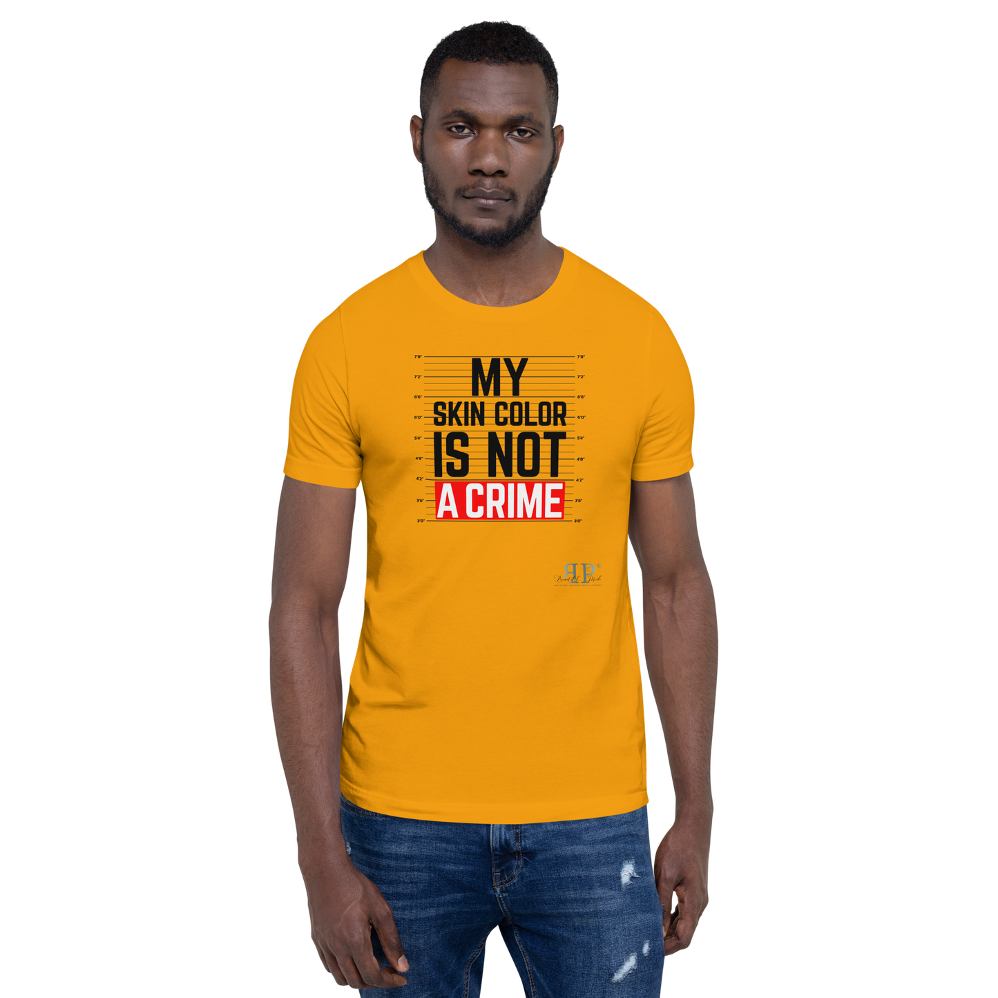 My Skin Color is NOT a Crime Unisex t-shirt