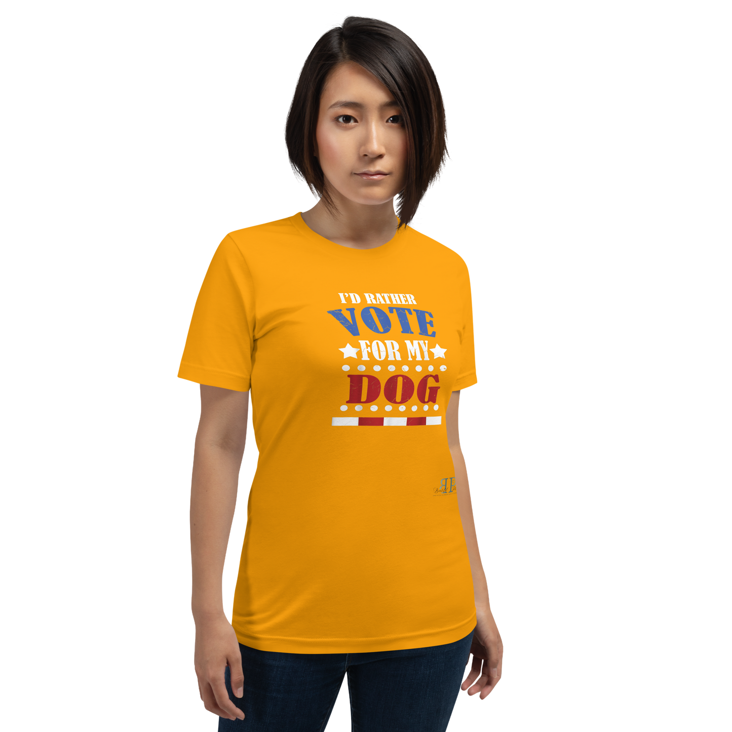 Vote Dog Unisex t-shirt