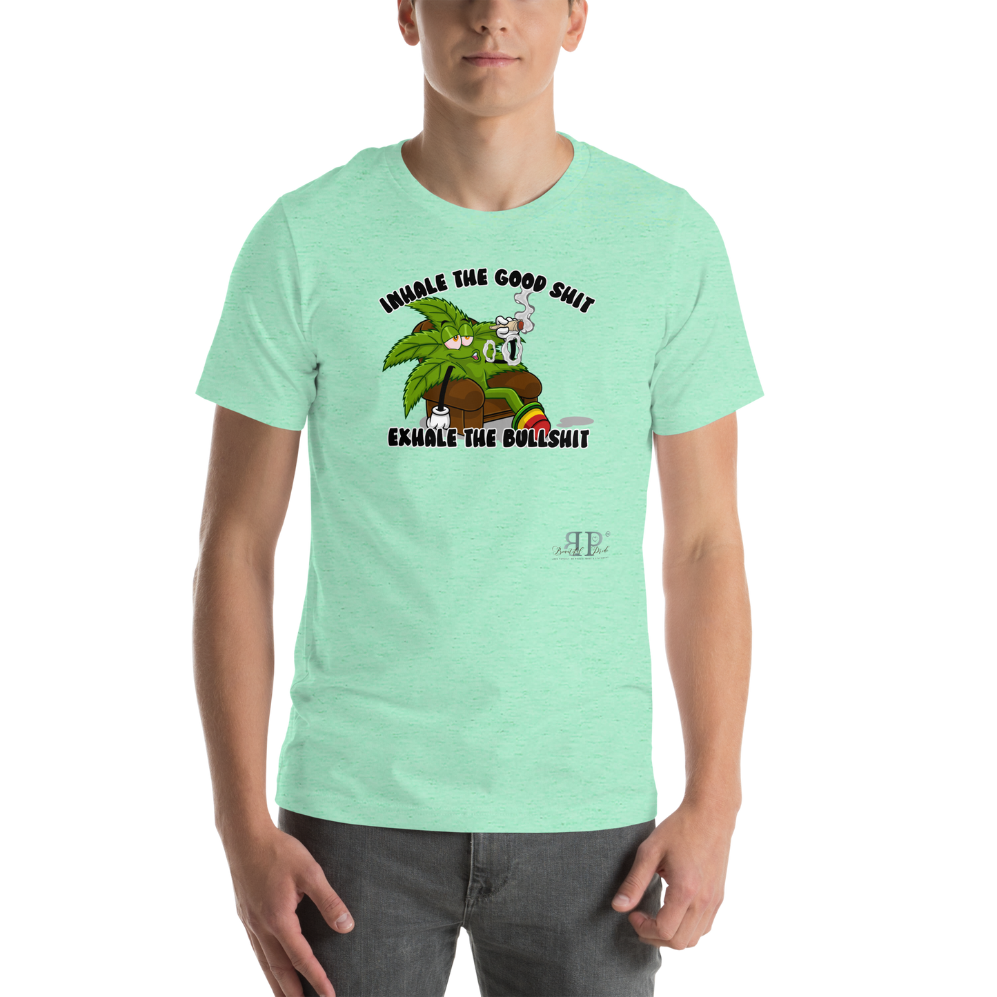 420: Inhale/Exhale Unisex t-shirt