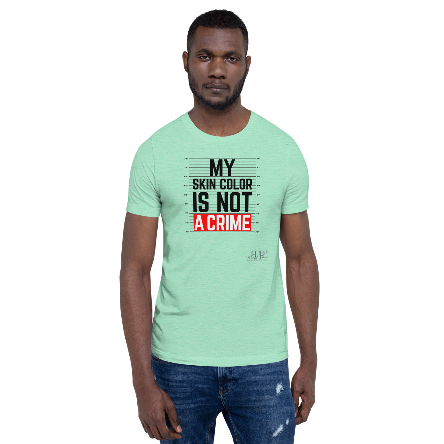 My Skin Color is NOT a Crime Unisex t-shirt