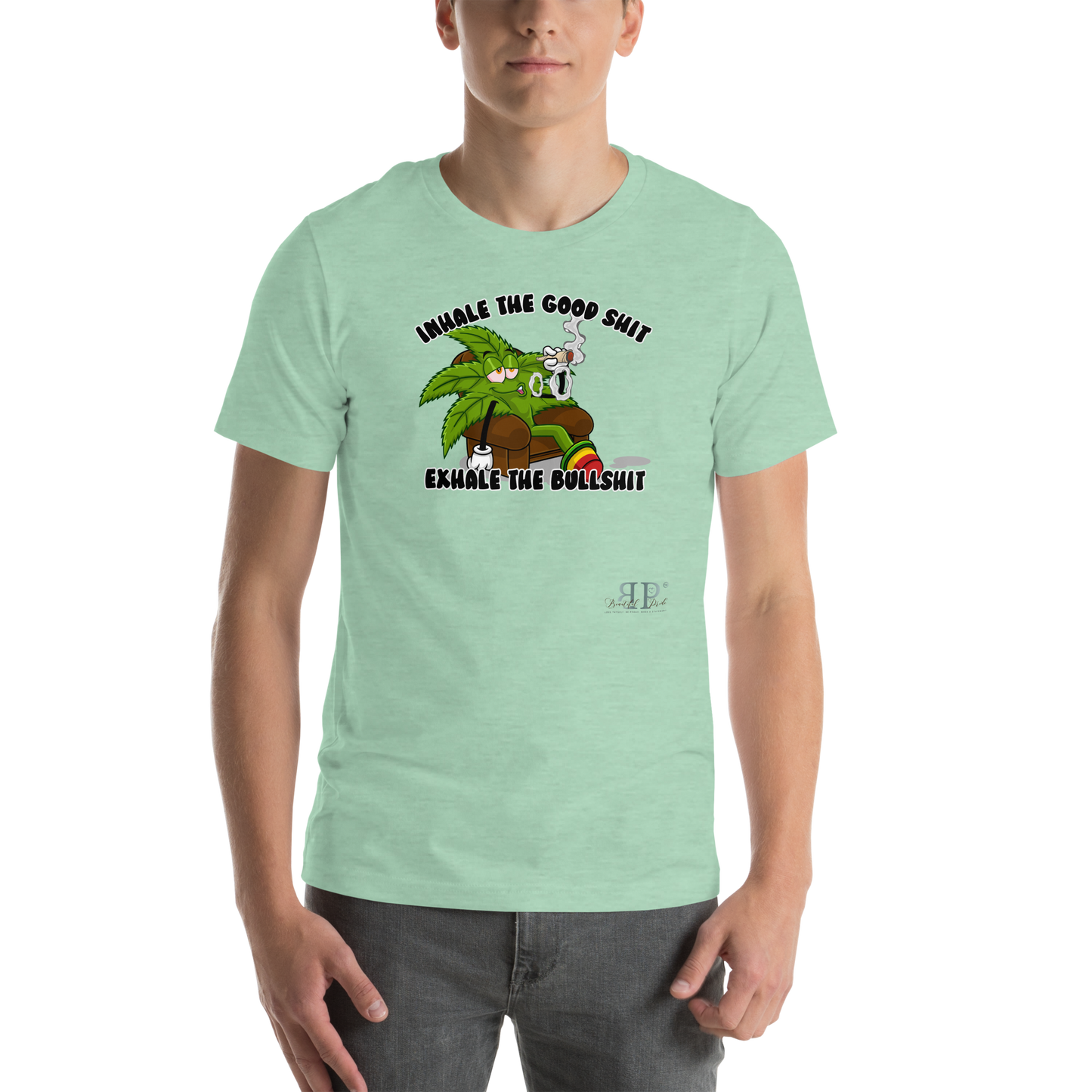 420: Inhale/Exhale Unisex t-shirt