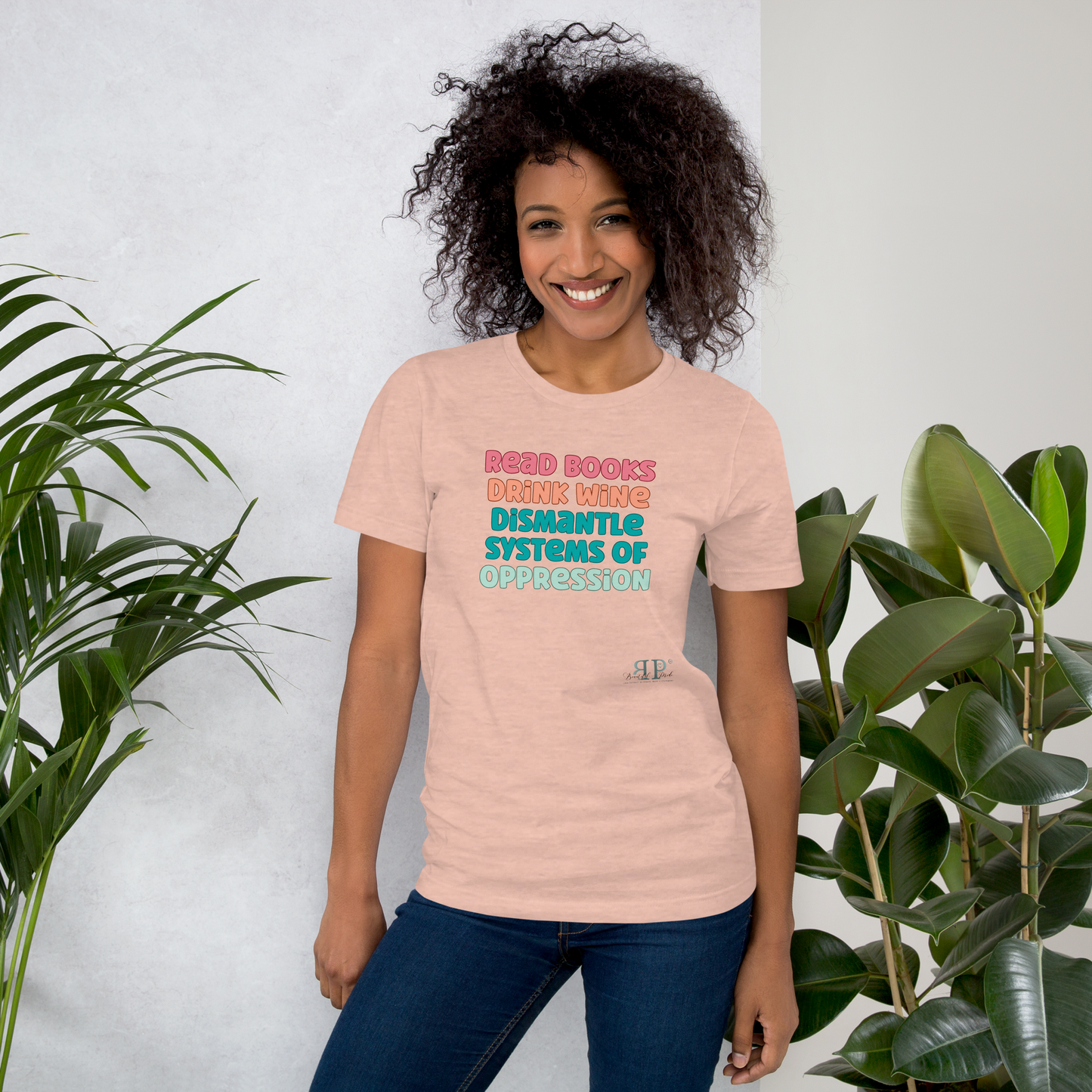 Read Books & Dismantle Oppression Unisex t-shirt