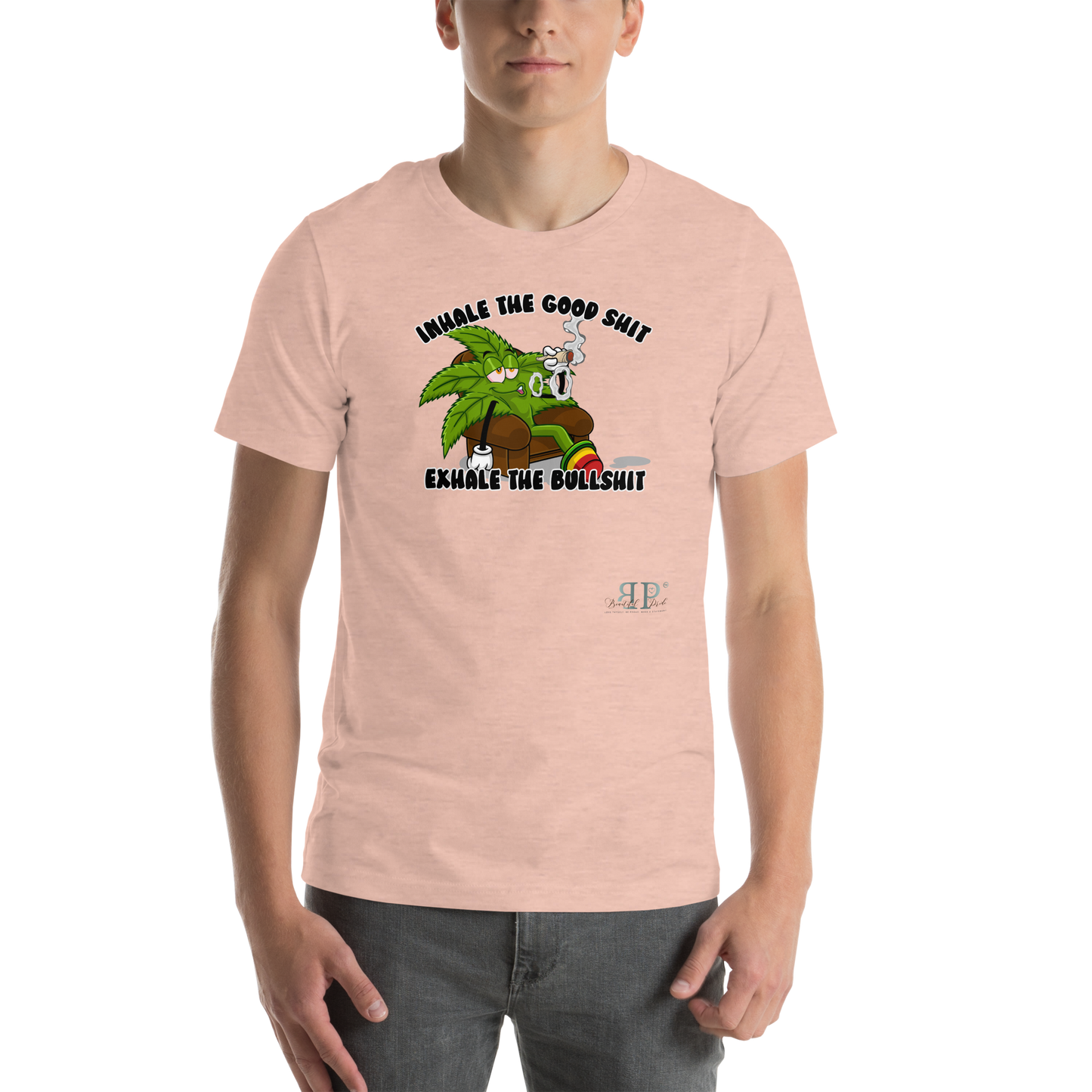 420: Inhale/Exhale Unisex t-shirt