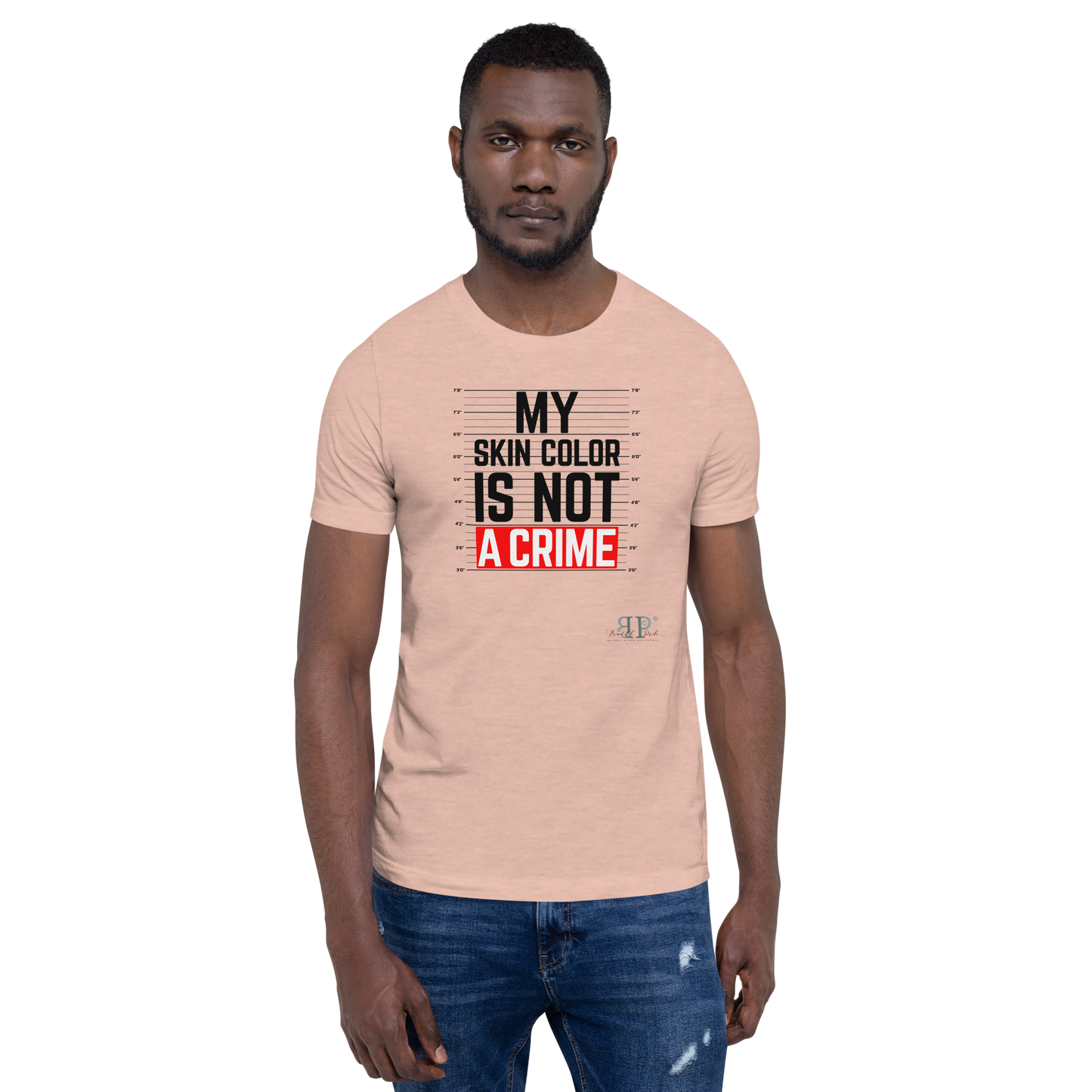 My Skin Color is NOT a Crime Unisex t-shirt