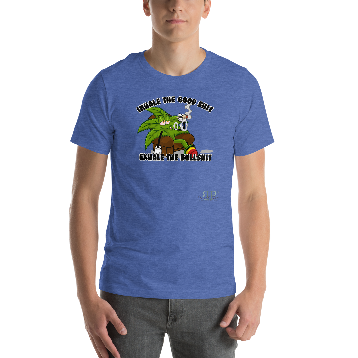 420: Inhale/Exhale Unisex t-shirt