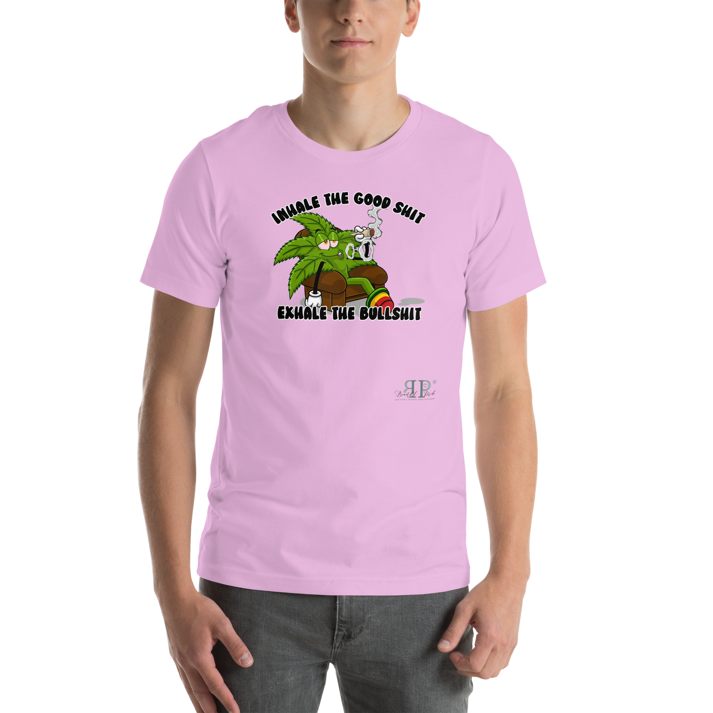 420: Inhale/Exhale Unisex t-shirt