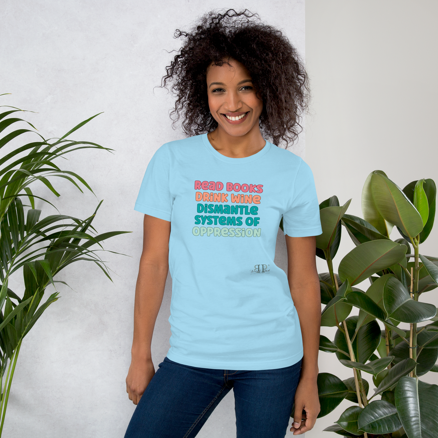 Read Books & Dismantle Oppression Unisex t-shirt