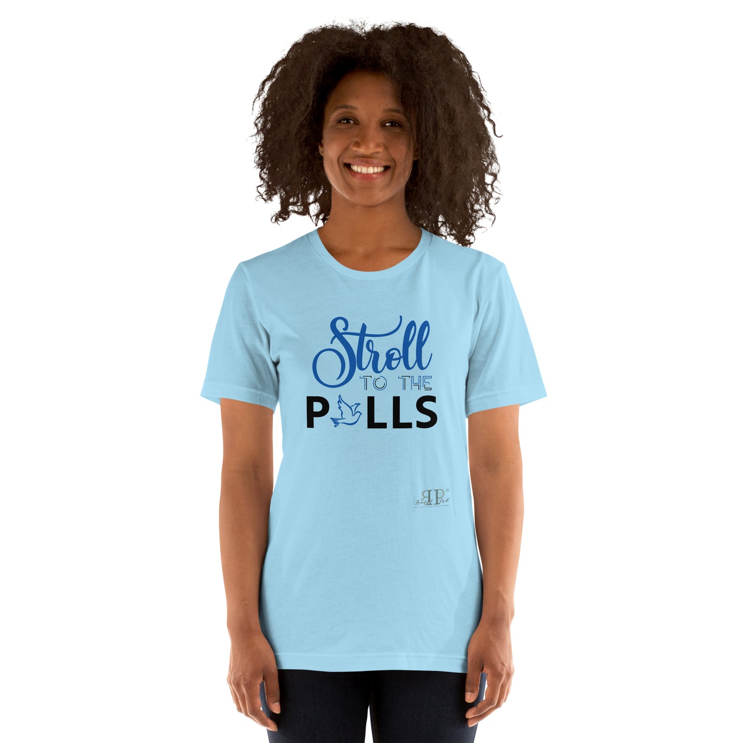 Stroll to the Polls Unisex t-shirt- Zeta