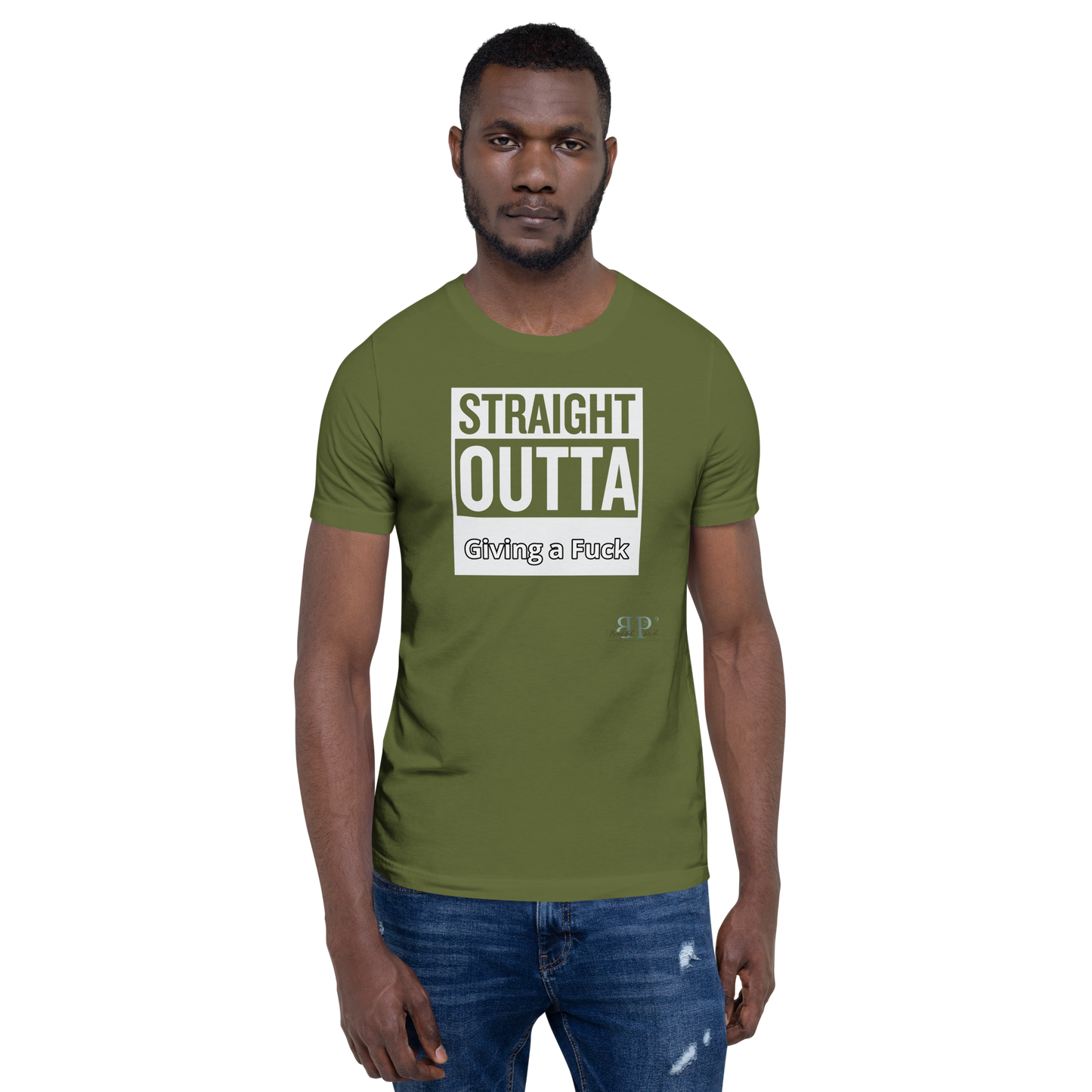 Straight Outta Giving a F*ck Unisex t-shirt