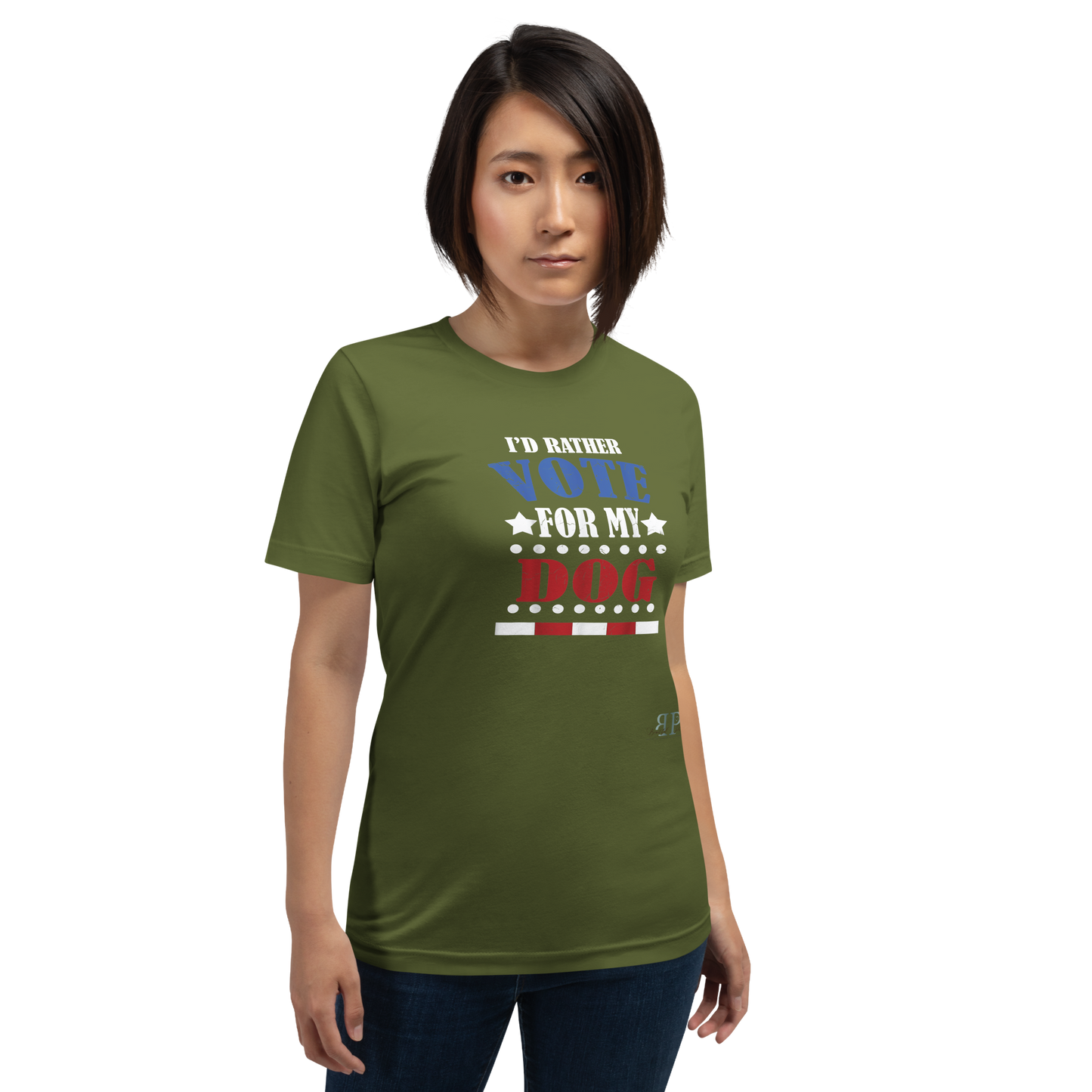 Vote Dog Unisex t-shirt