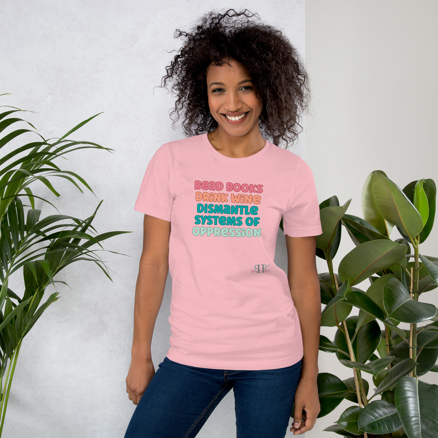 Read Books & Dismantle Oppression Unisex t-shirt