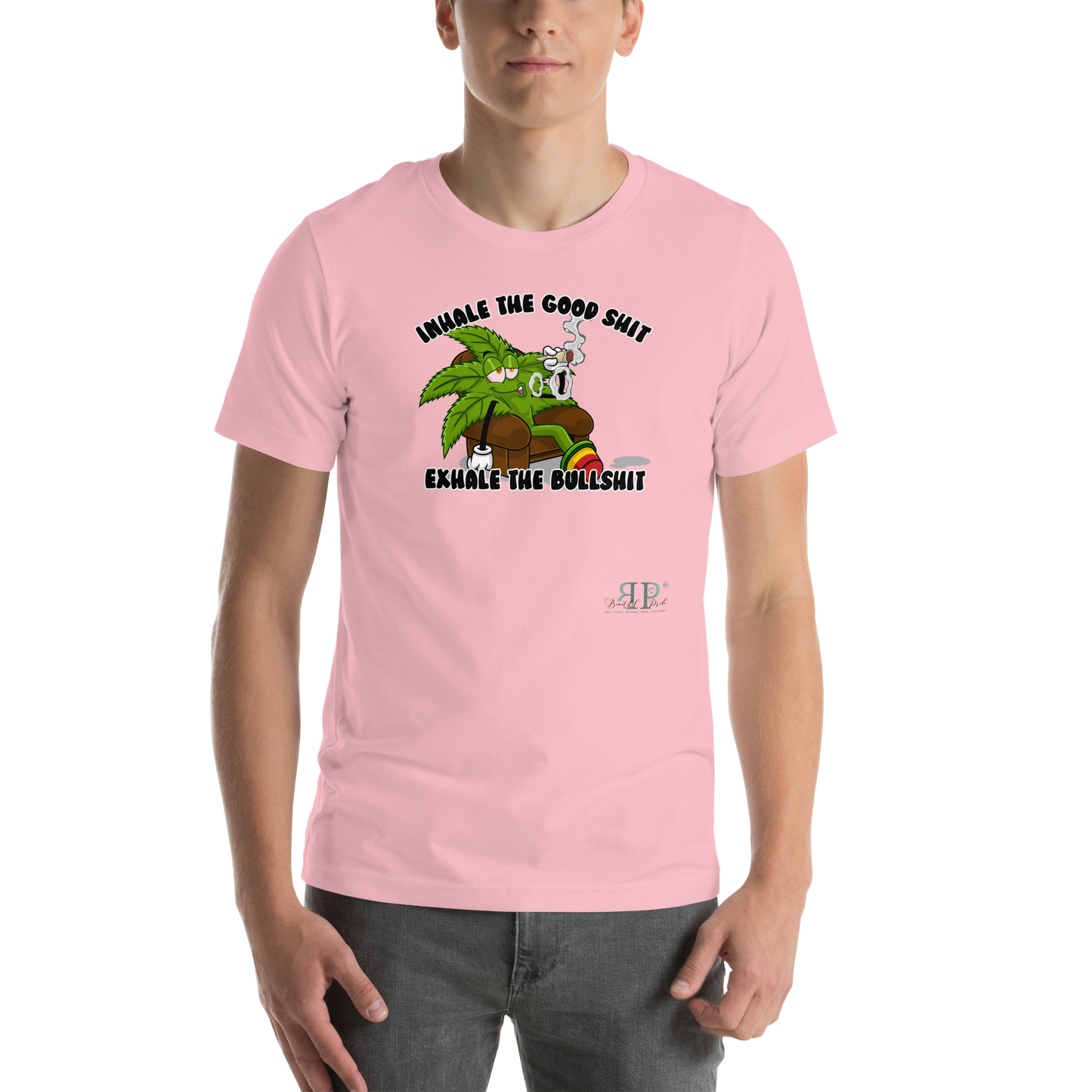 420: Inhale/Exhale Unisex t-shirt