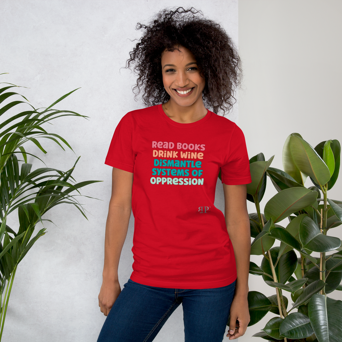 Read Books & Dismantle Oppression Unisex t-shirt