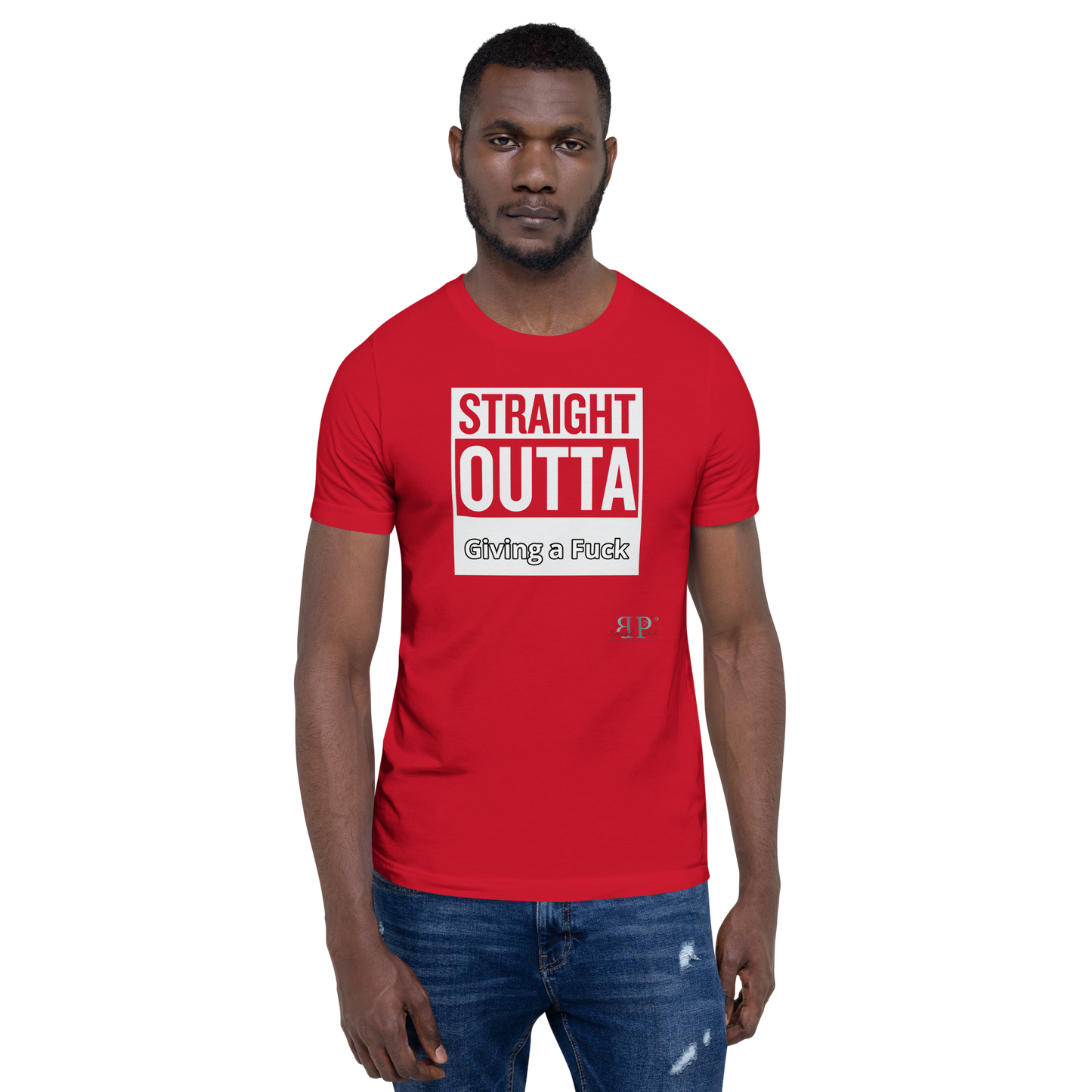 Straight Outta Giving a F*ck Unisex t-shirt