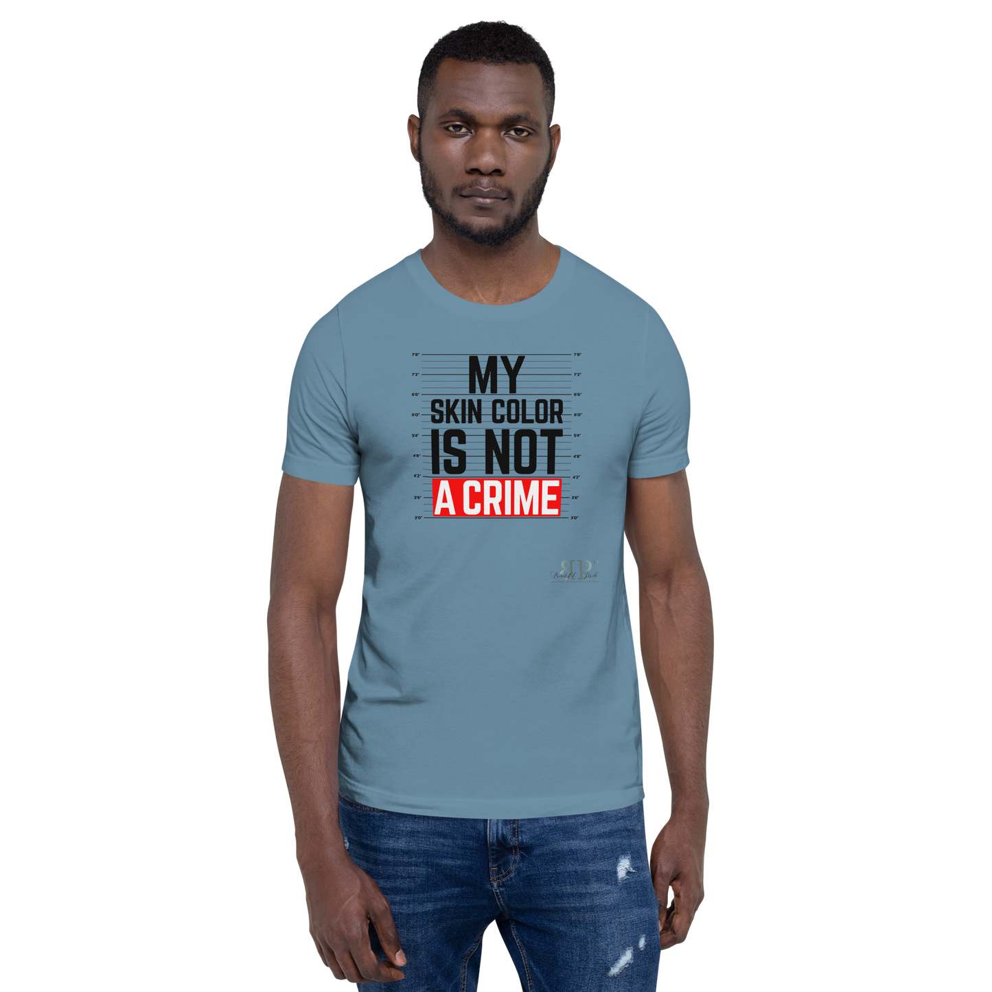 My Skin Color is NOT a Crime Unisex t-shirt