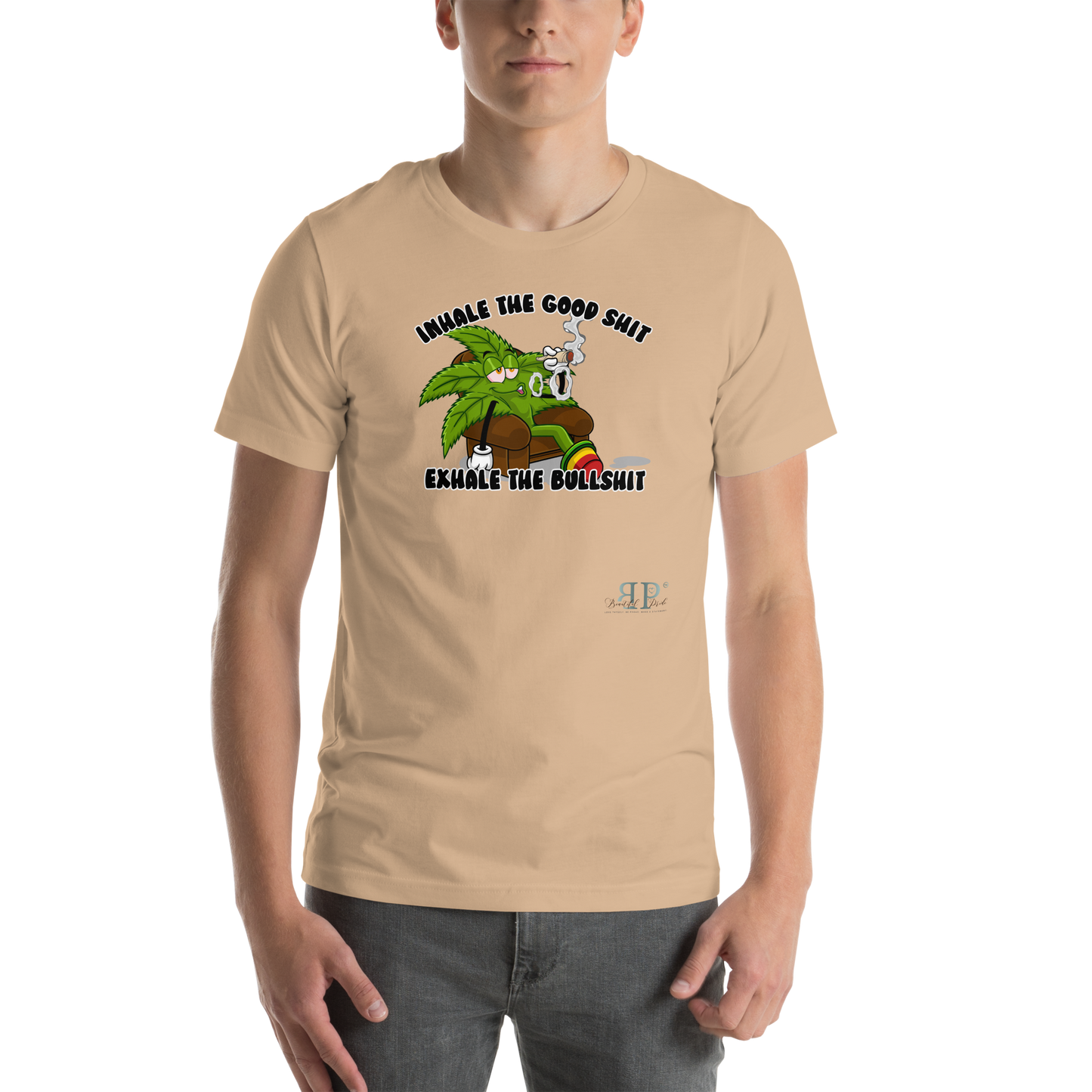 420: Inhale/Exhale Unisex t-shirt