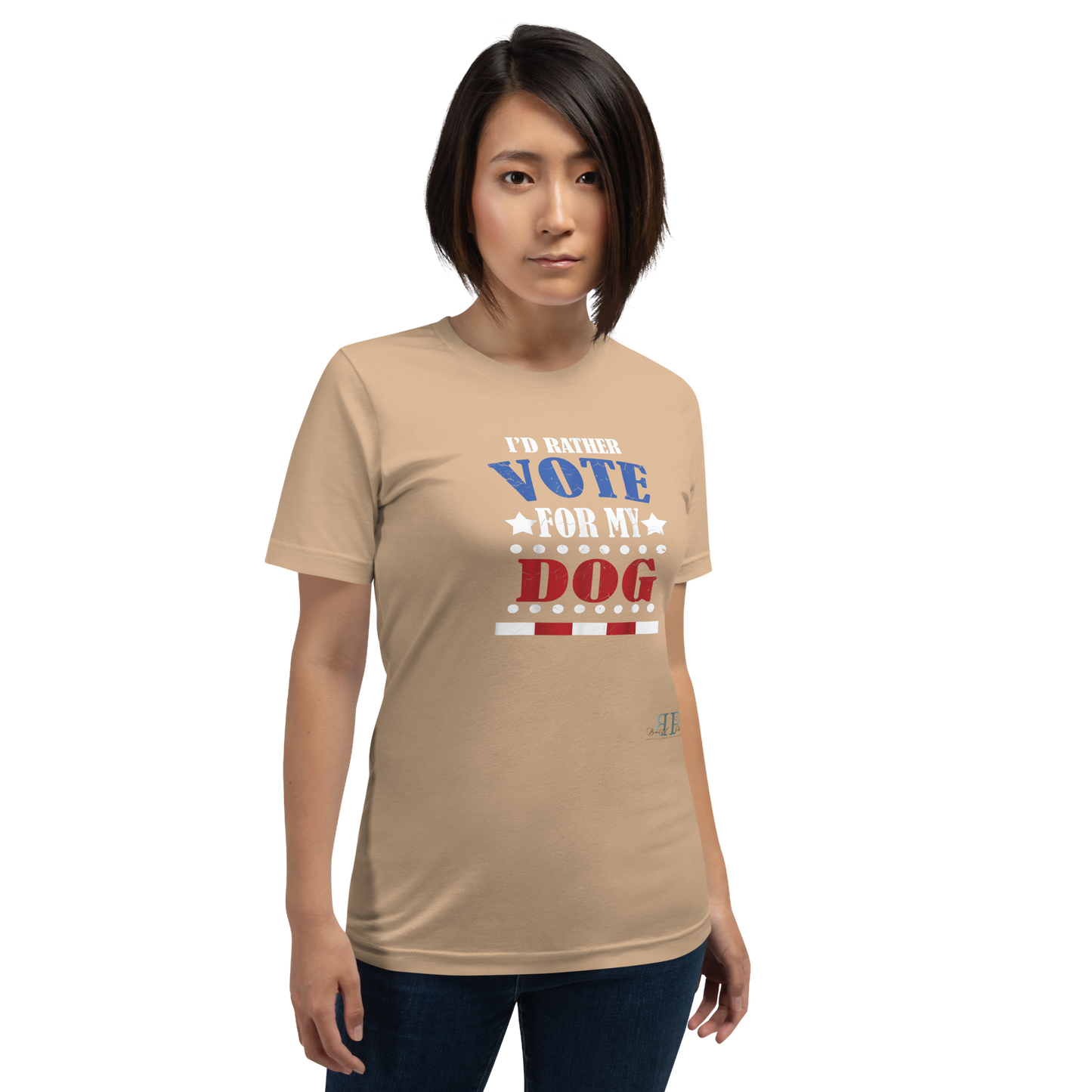 Vote Dog Unisex t-shirt