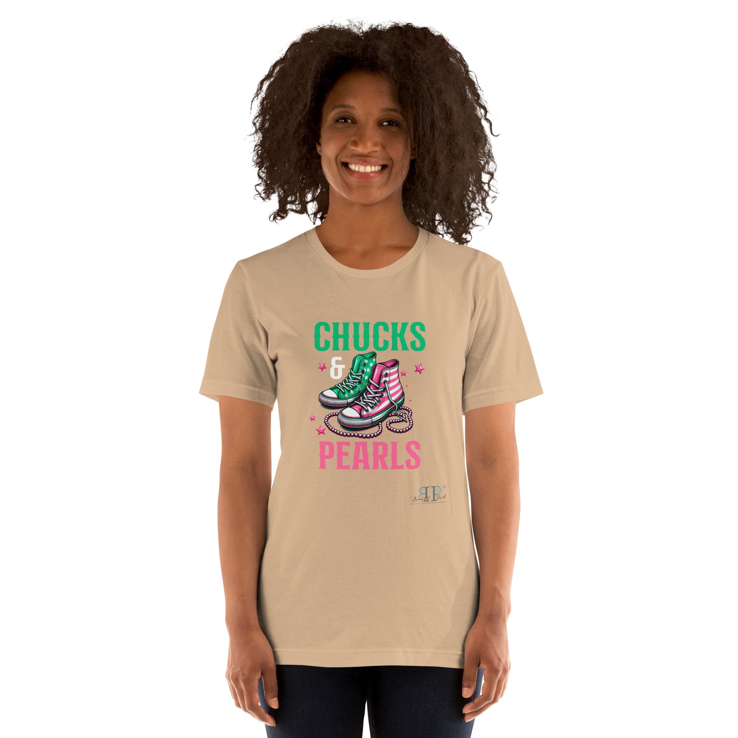 Chucks N Pearls Unisex t-shirt