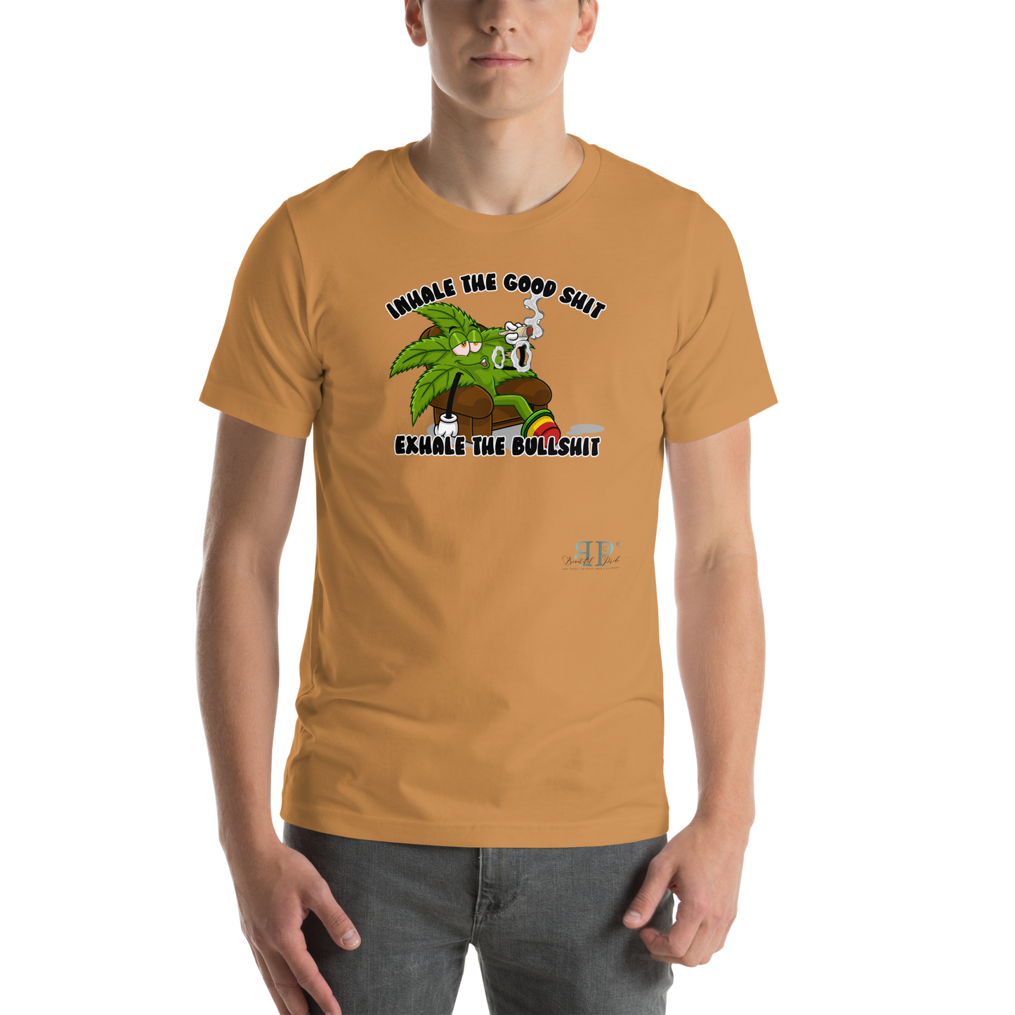 420: Inhale/Exhale Unisex t-shirt