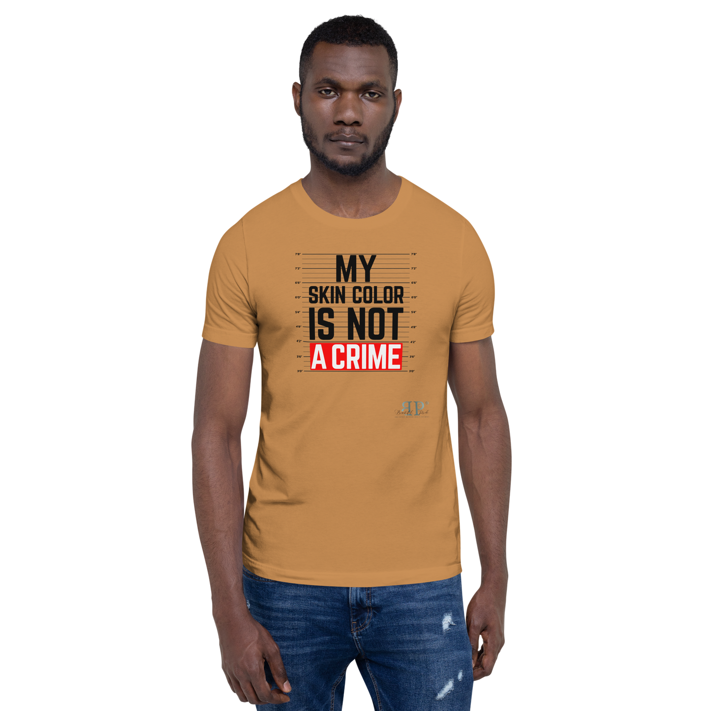 My Skin Color is NOT a Crime Unisex t-shirt