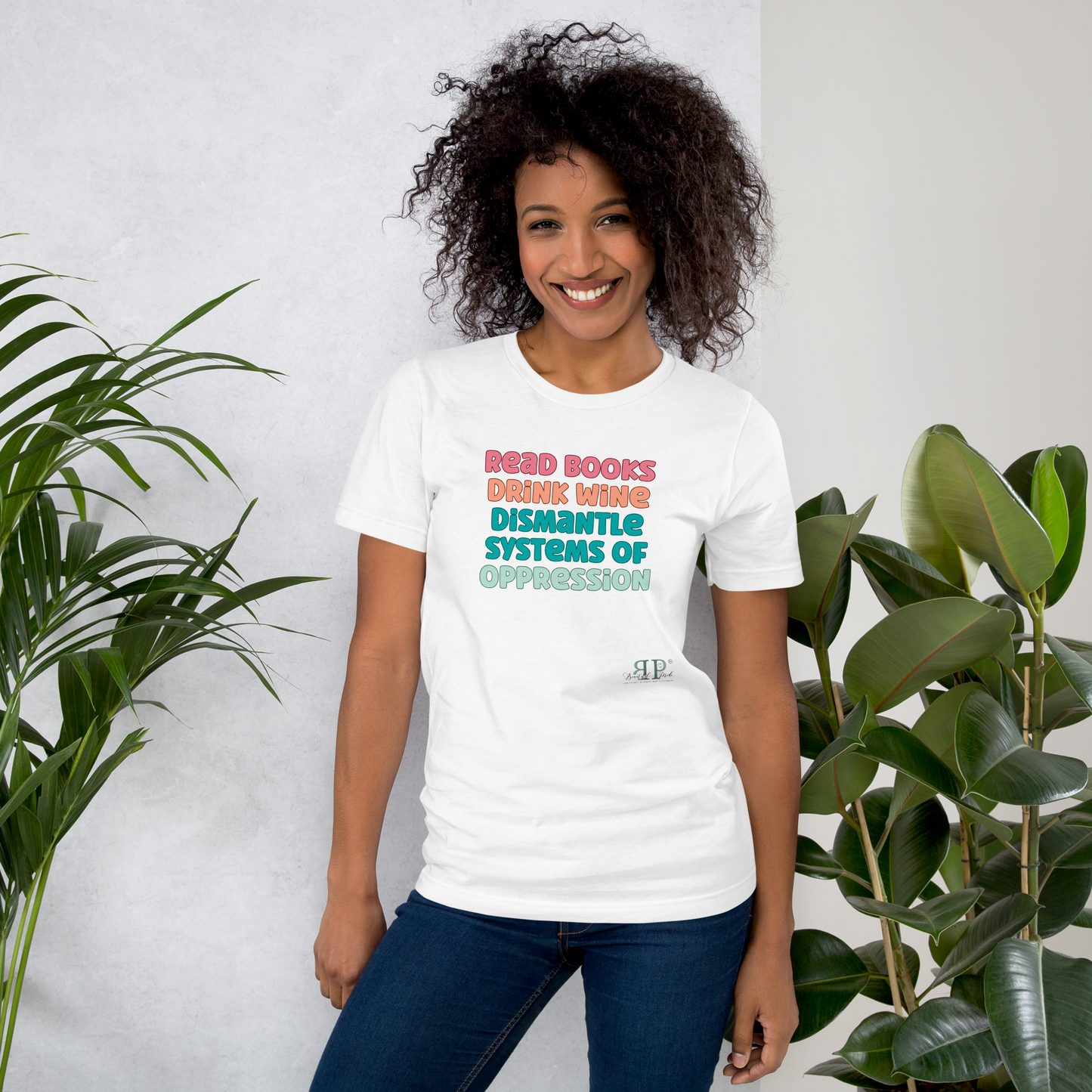 Read Books & Dismantle Oppression Unisex t-shirt