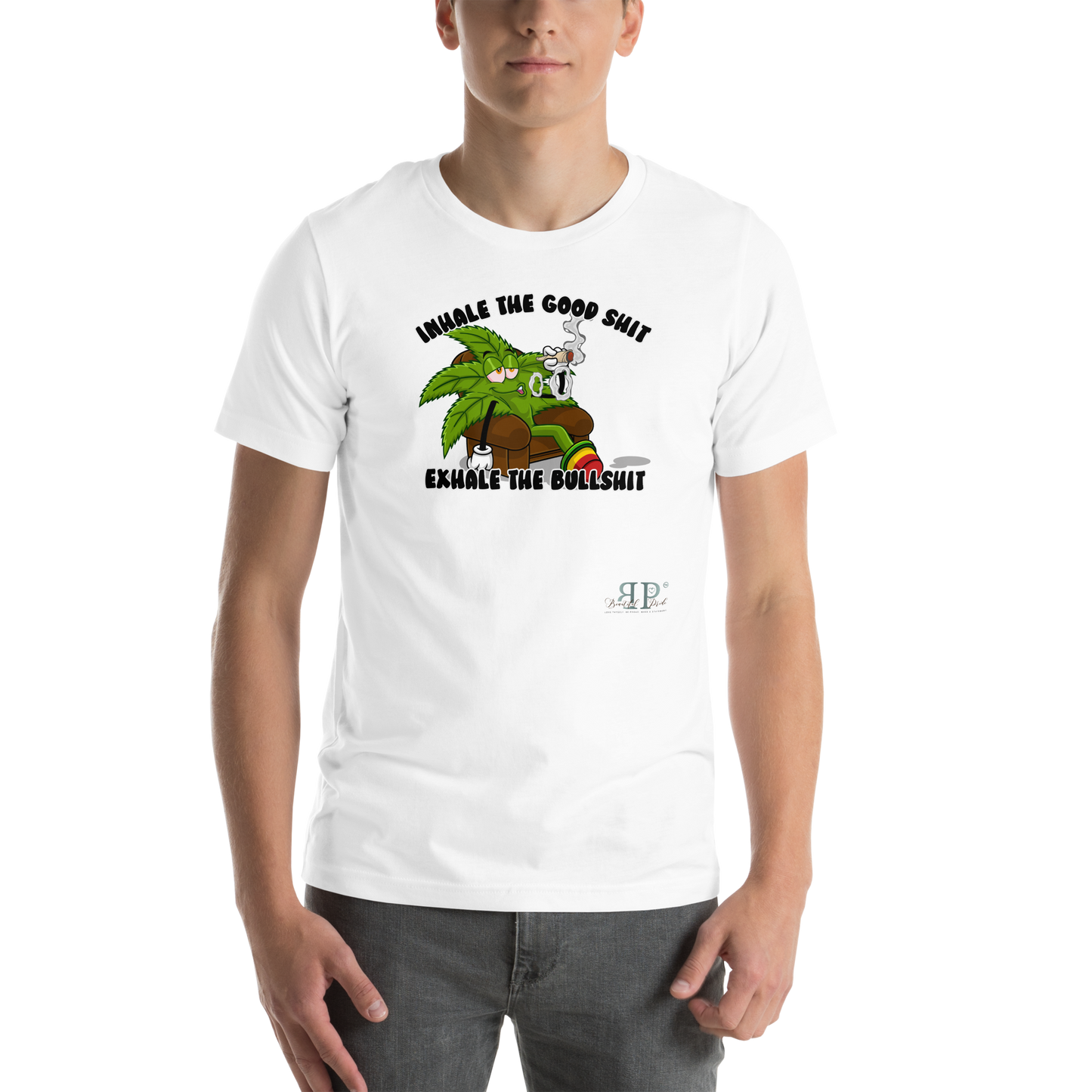 420: Inhale/Exhale Unisex t-shirt