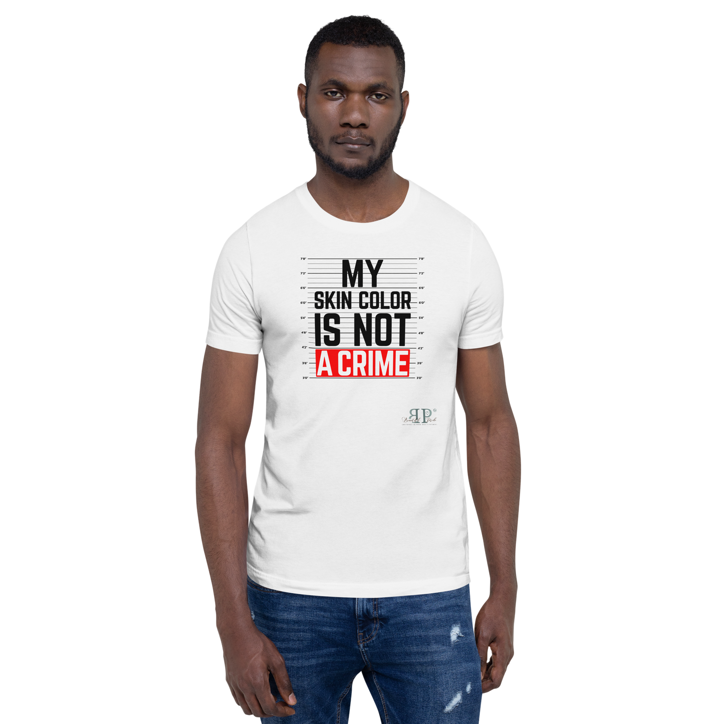 My Skin Color is NOT a Crime Unisex t-shirt