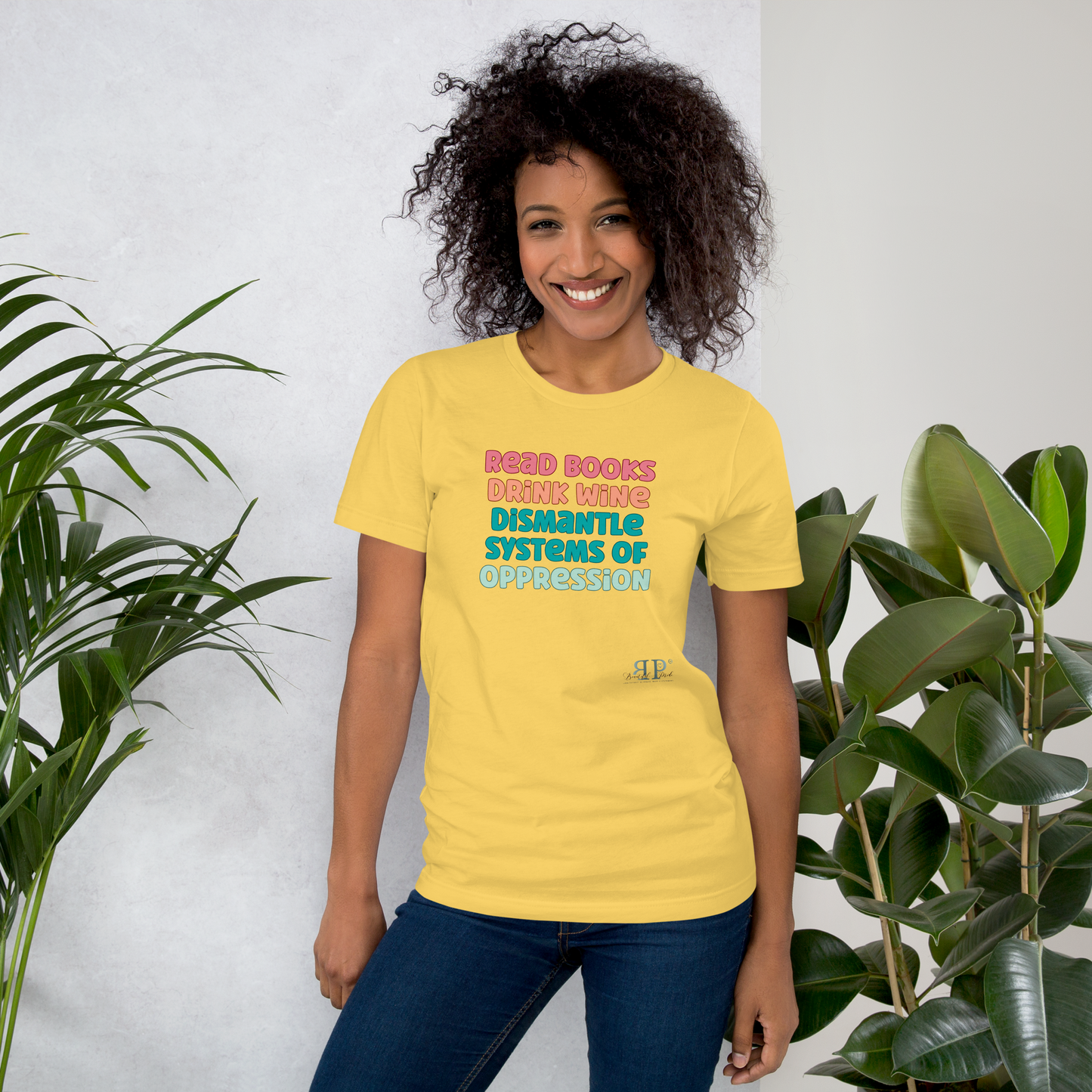 Read Books & Dismantle Oppression Unisex t-shirt