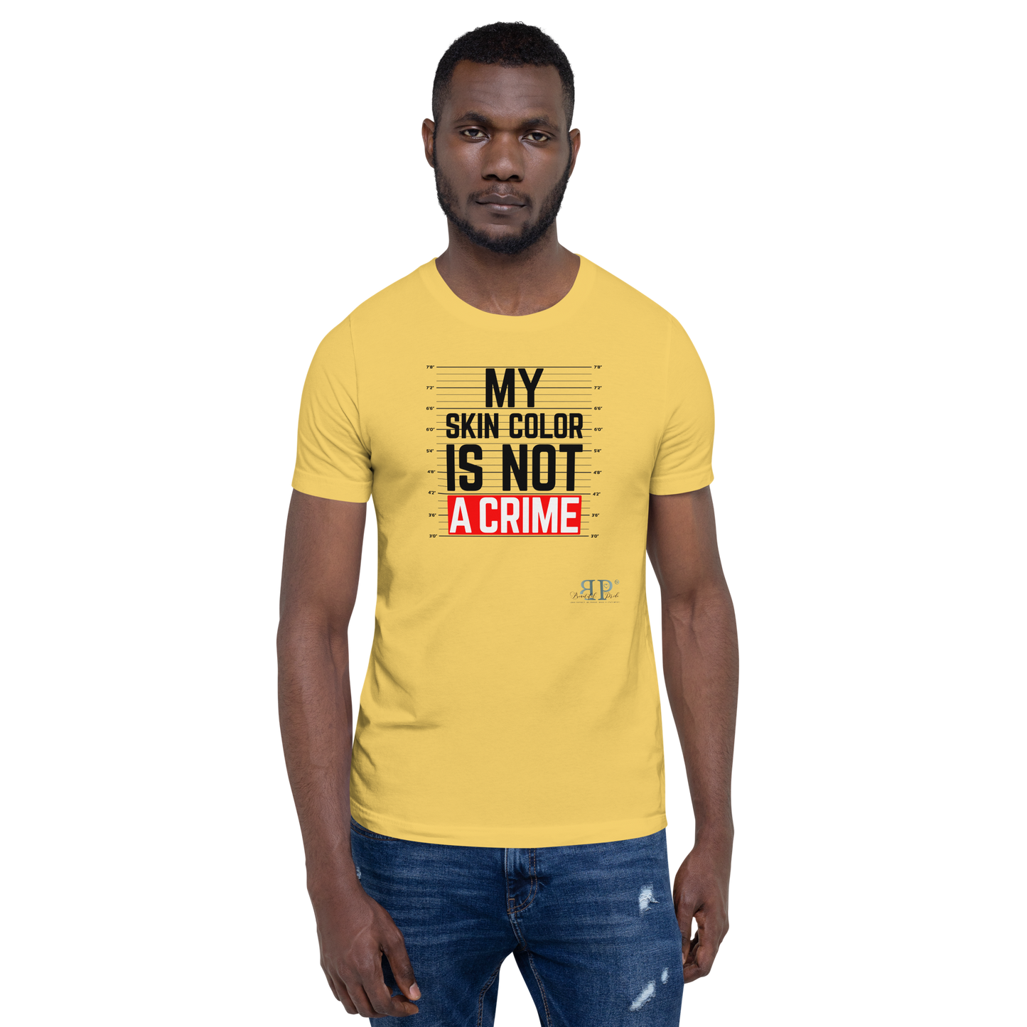 My Skin Color is NOT a Crime Unisex t-shirt