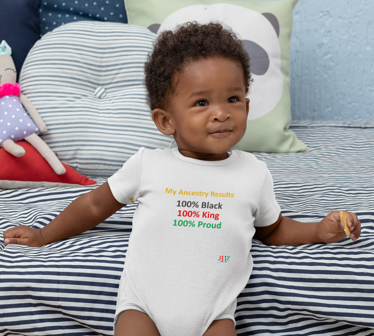 100% King Colors of the Motherland Onesie