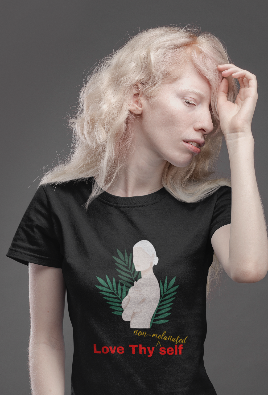 Love thy NON MELANATED self Unisex T-Shirt