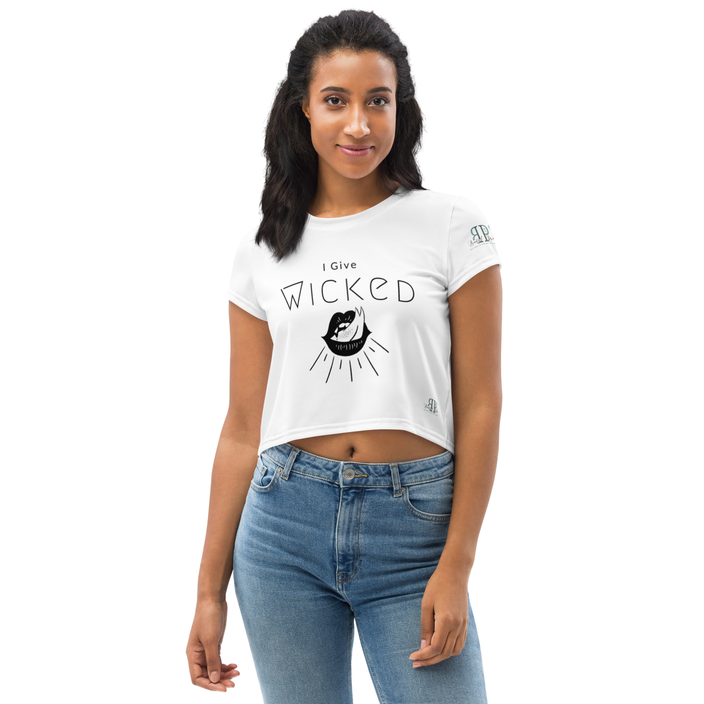 Wicked Head Navel Crop Top
