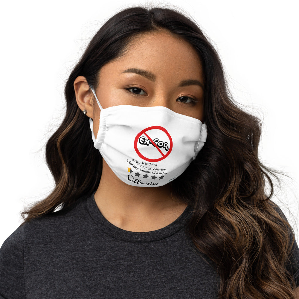 Ex Con Doesn't Define Me Face Mask