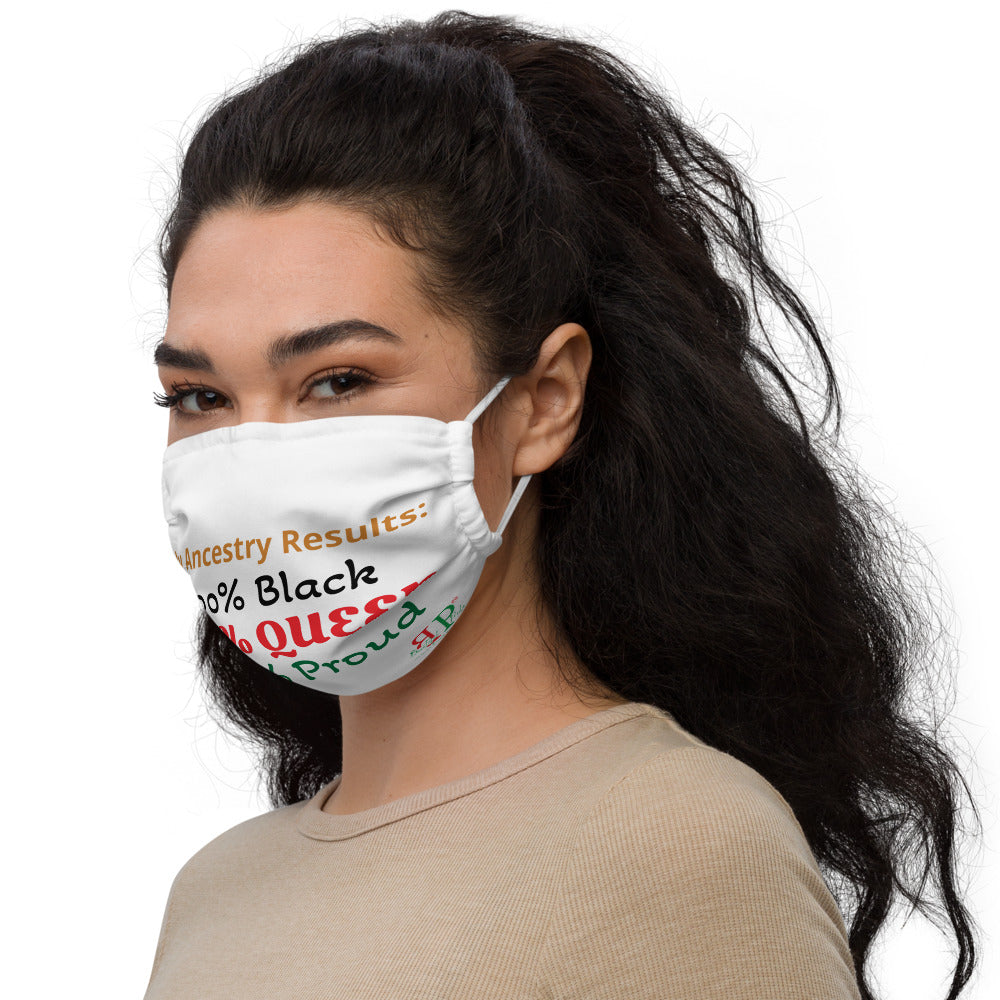 100% Queen Colors of the Motherland Face Mask
