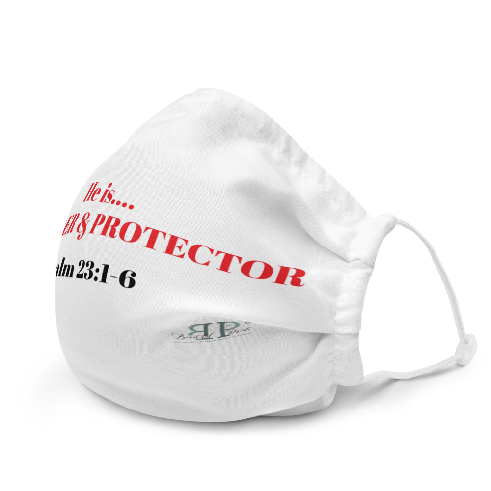He is Provider & Protector- Psalm 23:1-6 face mask