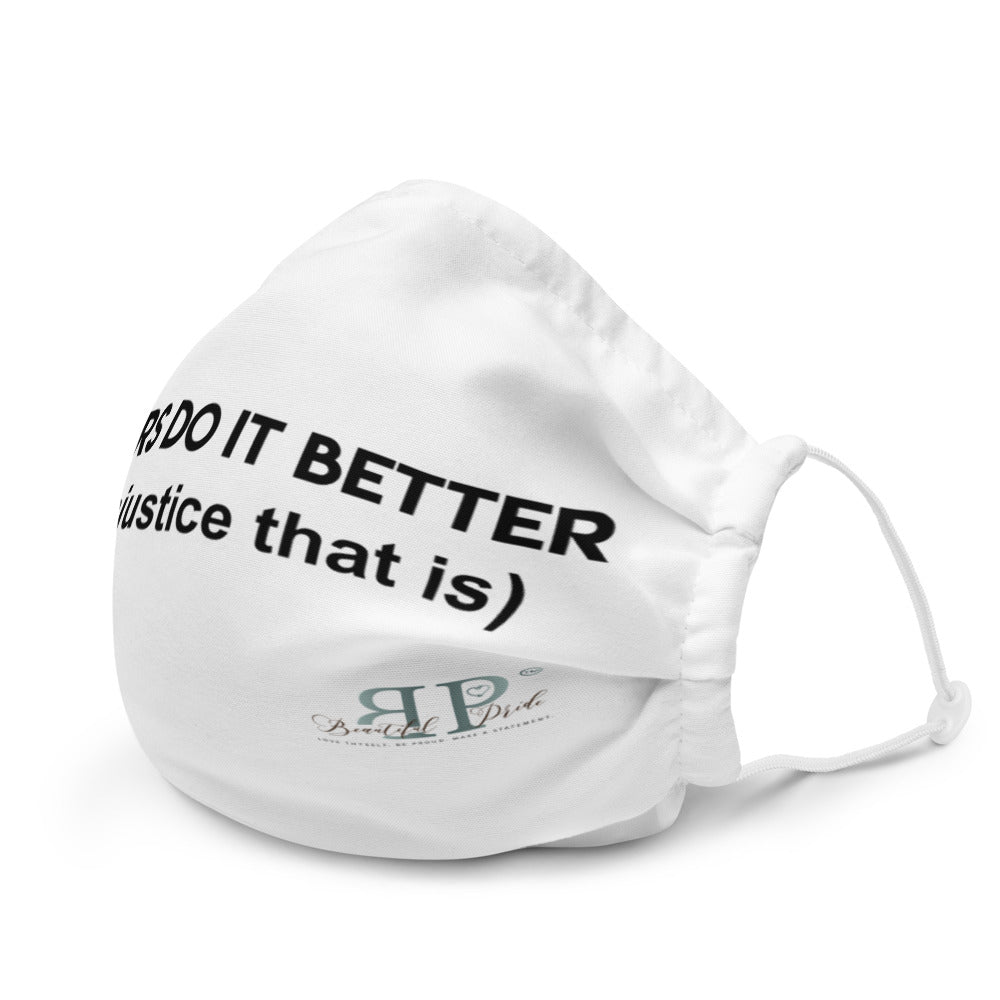 Lawyers do it better face mask