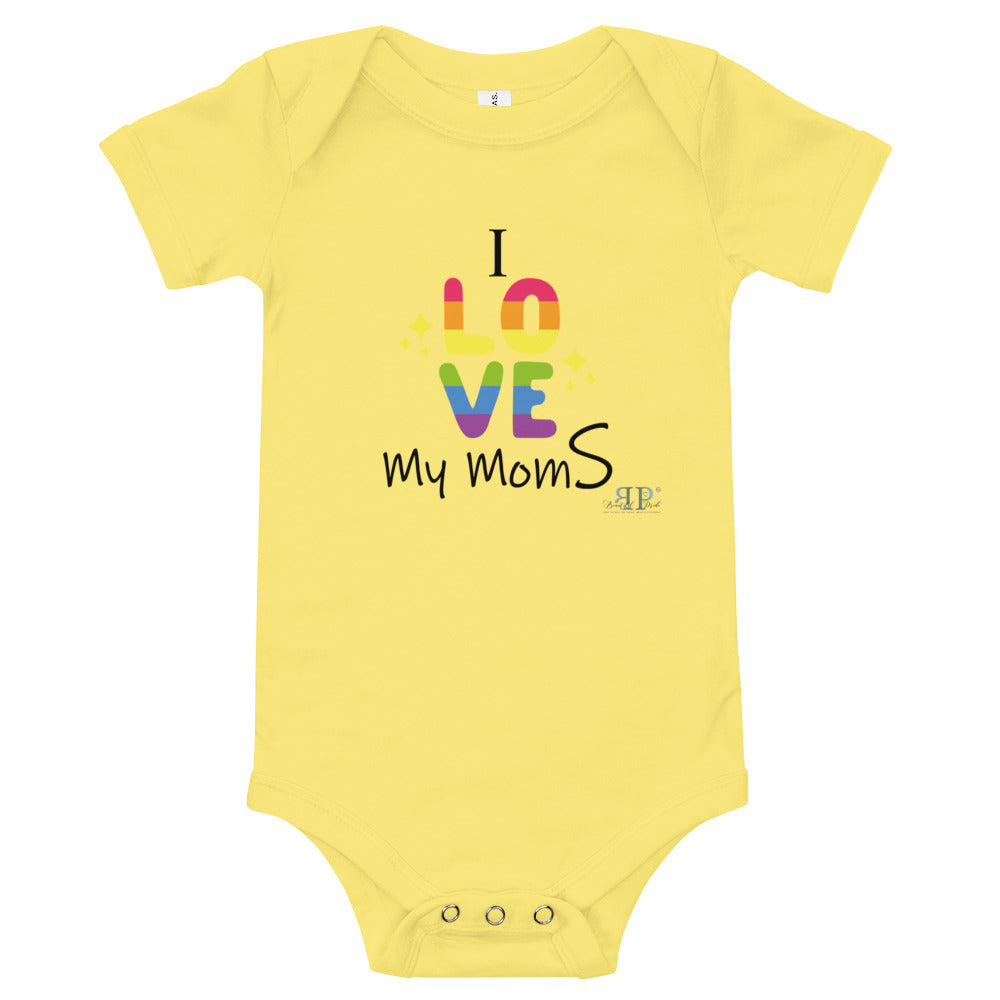 I LOVE my momS- SHORT SLEEVE Onesie