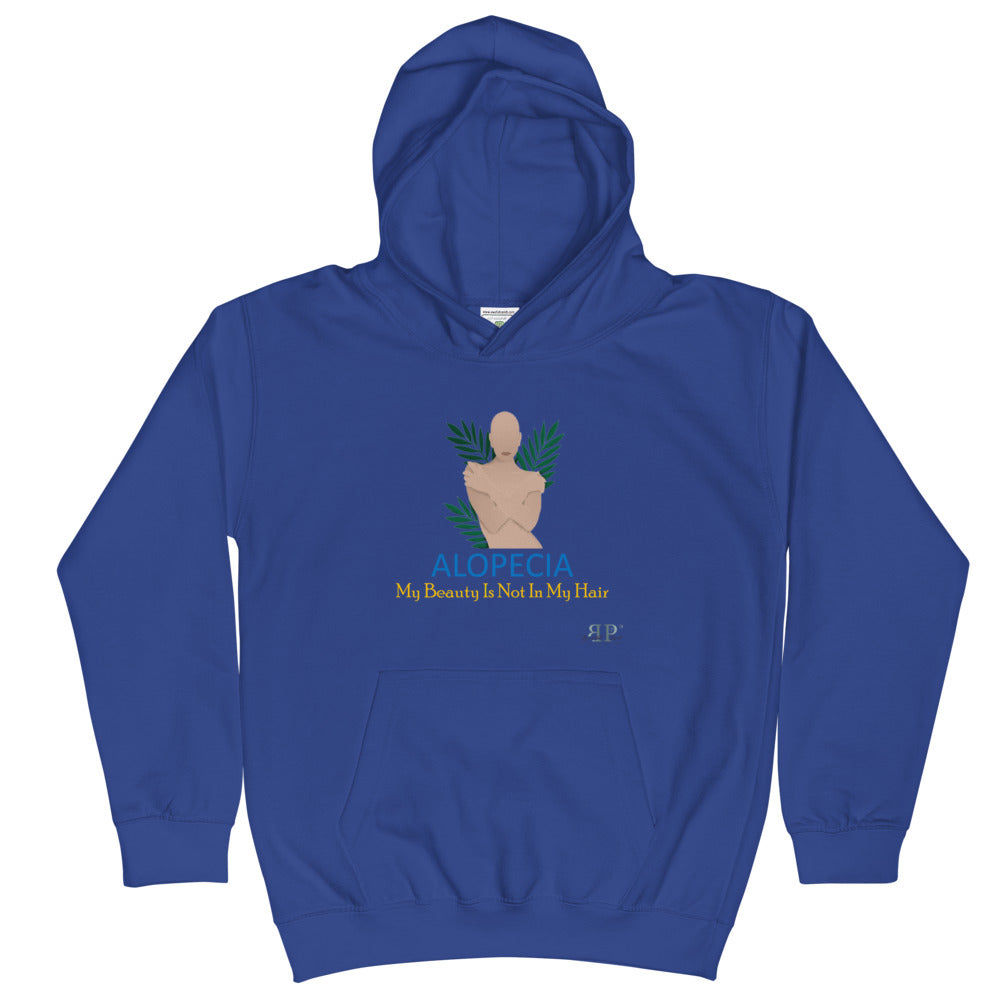 Alopecia- My Beauty Is Not My Hair Kids Hoodie- FEMALE