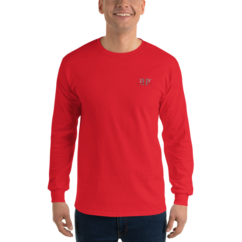 Words are Important When Talking About Substance Use Disorders: Don Coyhis Quote Men’s Long Sleeve Shirt- text on Back (+$9)