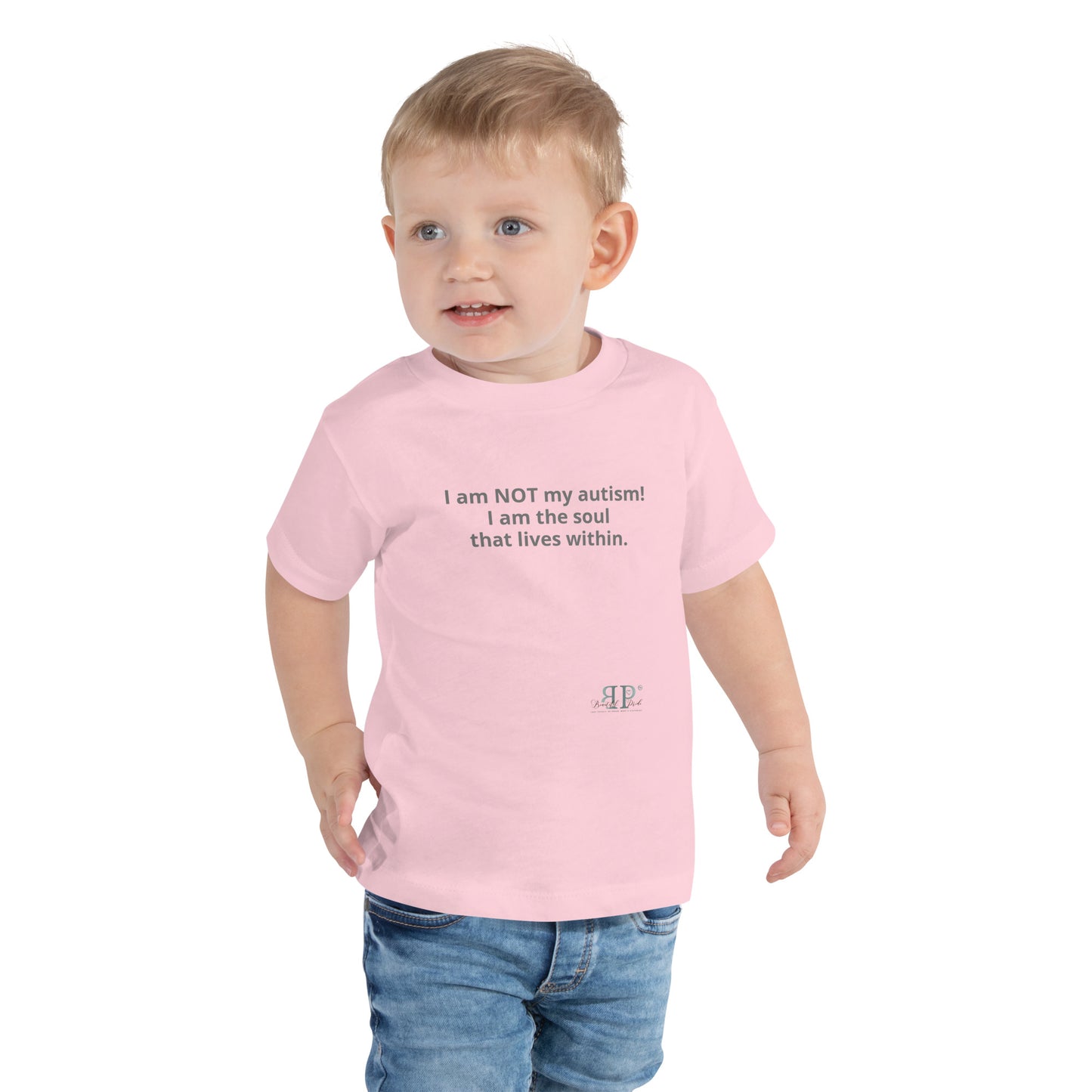 I am Not My Autism Toddler Short Sleeve Tee