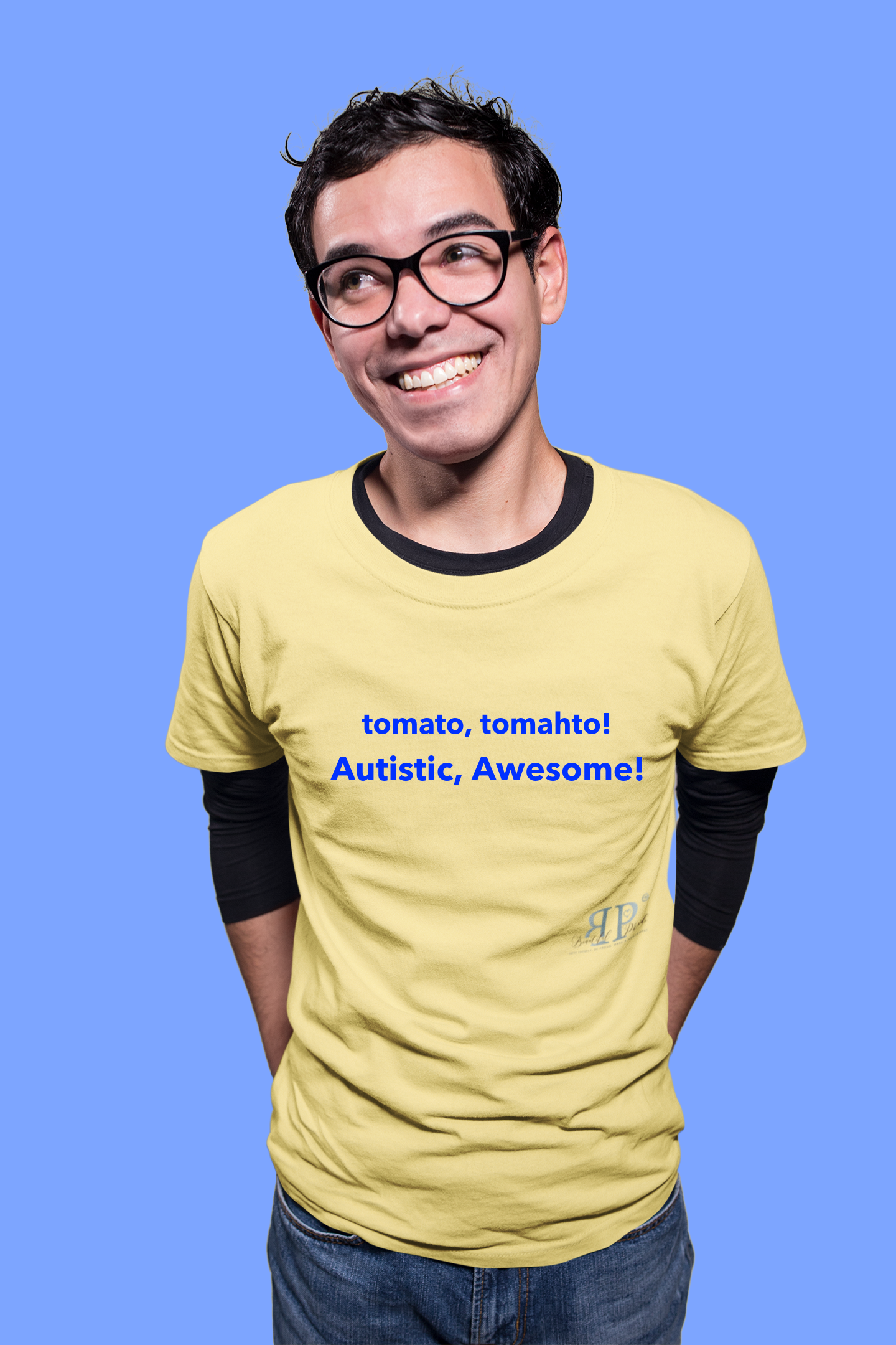 tomato, tomahto! Autistic, Awesome! Unisex Sweatshirt