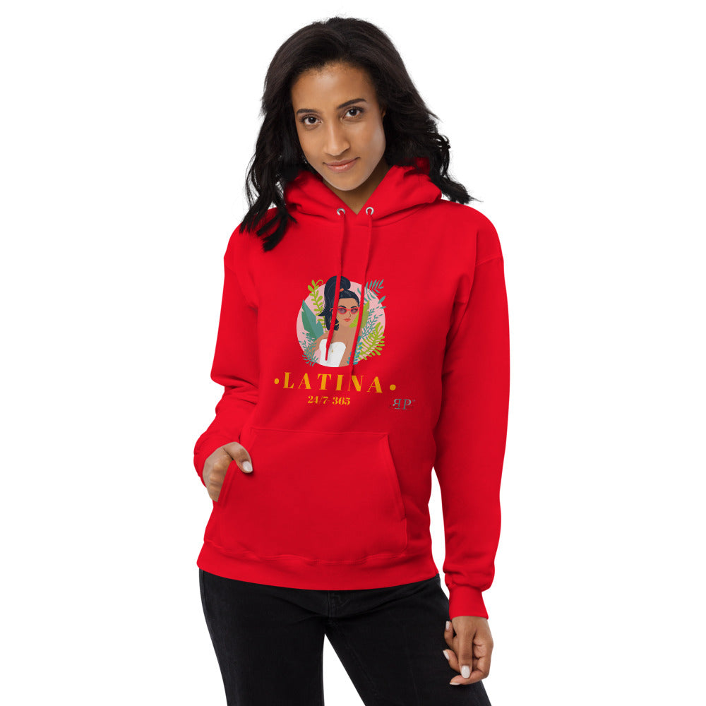 Latina 24/7 365 Unisex Hanes Fleece Hoodie