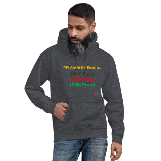 100% King Colors of the Motherland Unisex Hoodie